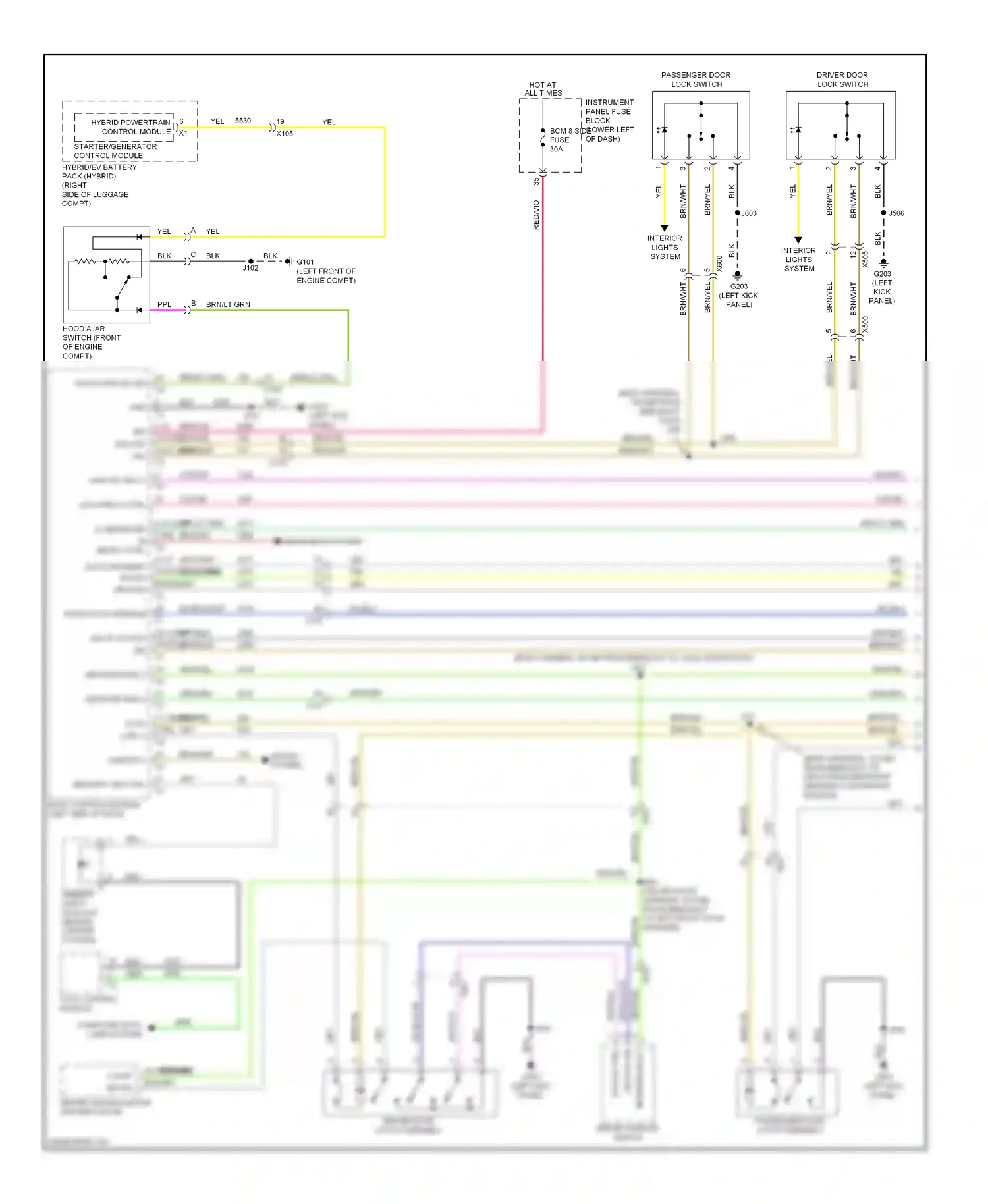 Wiring diagram grn for Buick LaCrosse II facelift (2013-2016) (7 of 77)