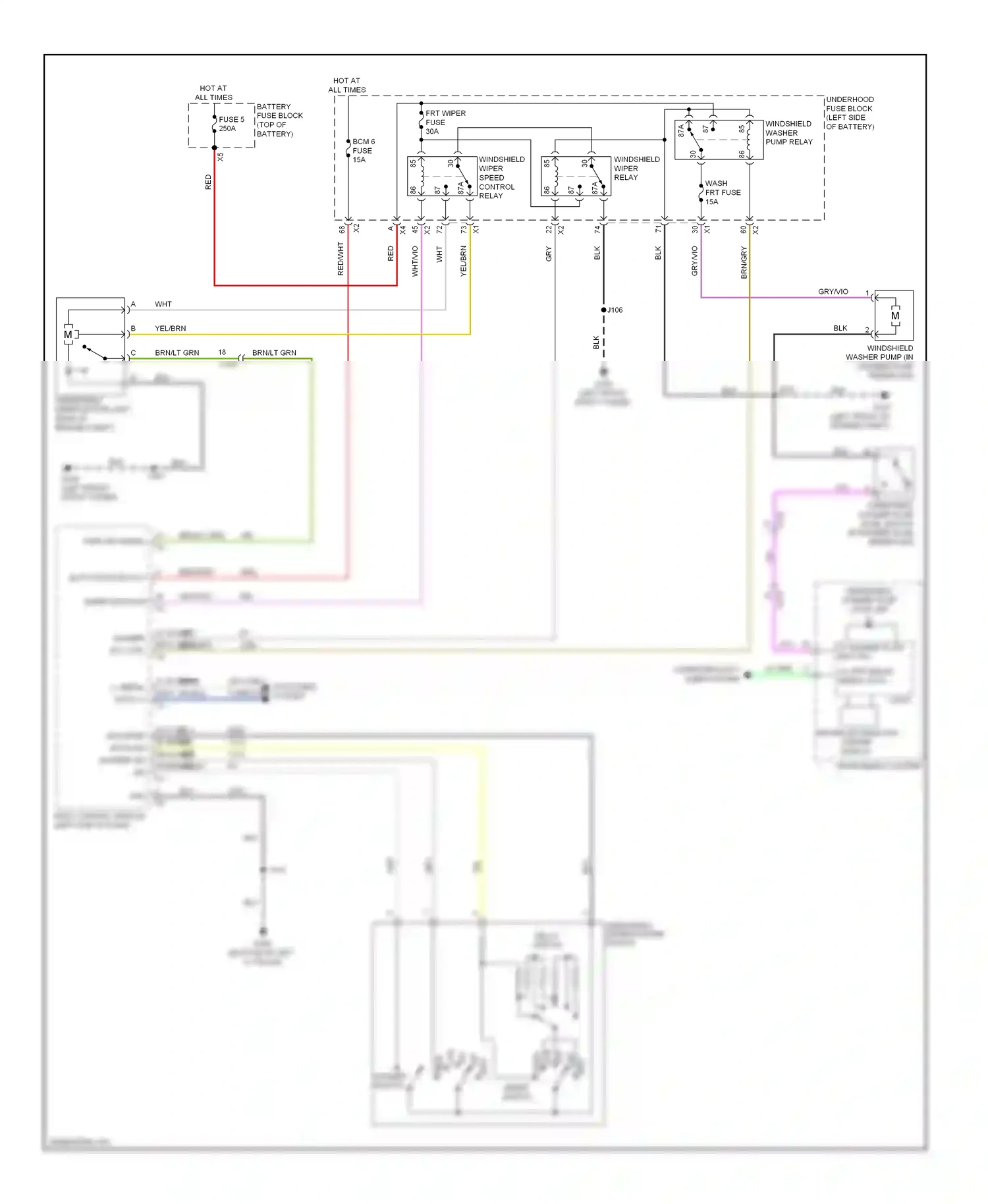 Wiring diagram gry for Buick LaCrosse II facelift (2013-2016) (74 of 74)