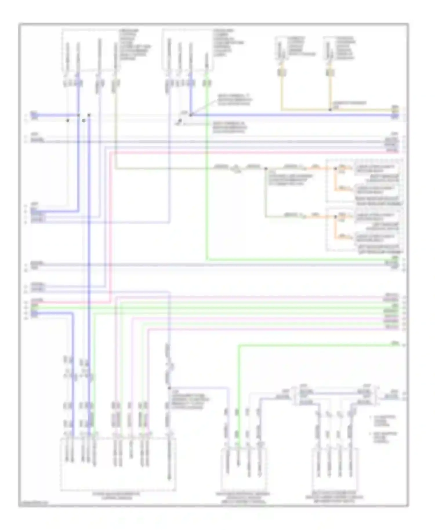 Wiring diagram network bus 5 for Buick LaCrosse II facelift (2013-2016) (1 of 5)