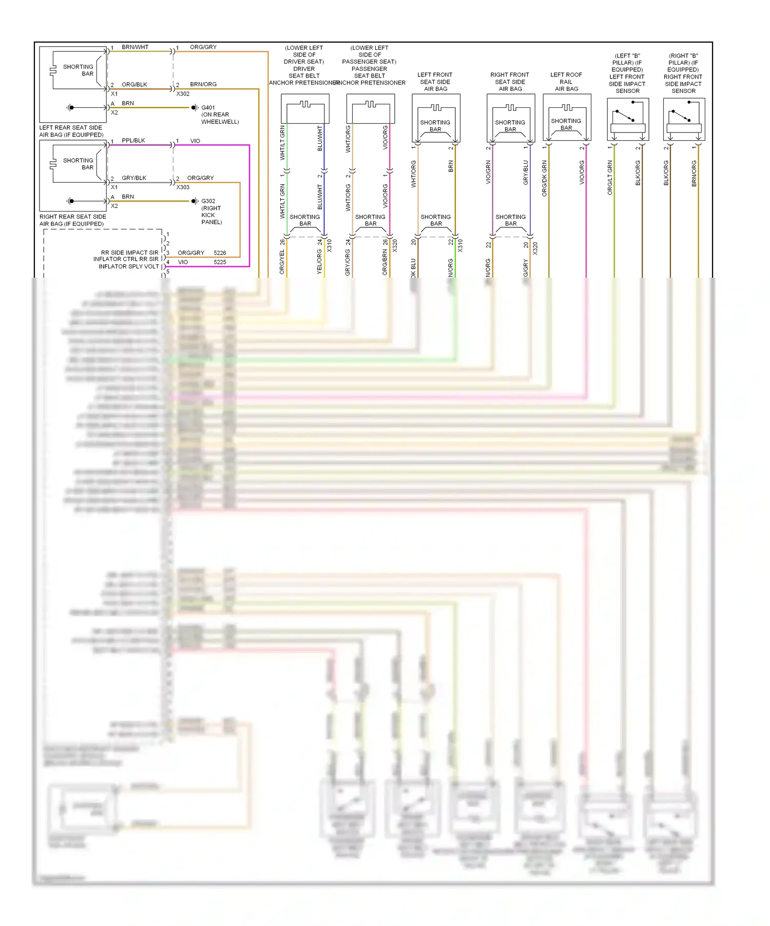 Wiring diagram org/vio for Buick LaCrosse II facelift (2013-2016) (6 of 7)