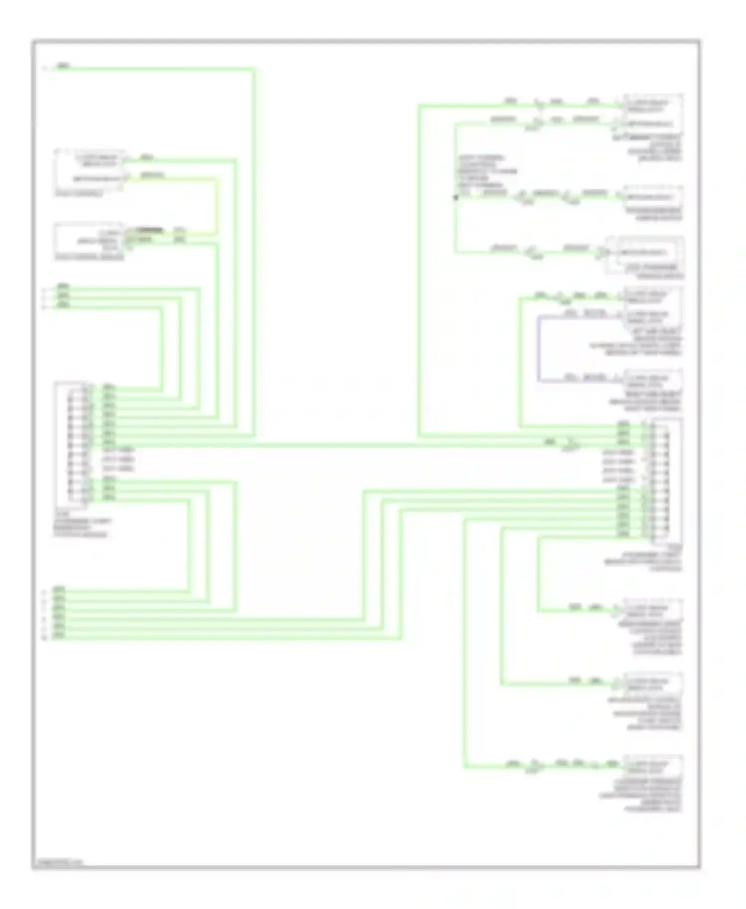 Wiring diagram outside rearview mirror switch for Buick LaCrosse II facelift (2013-2016) (1 of 5)