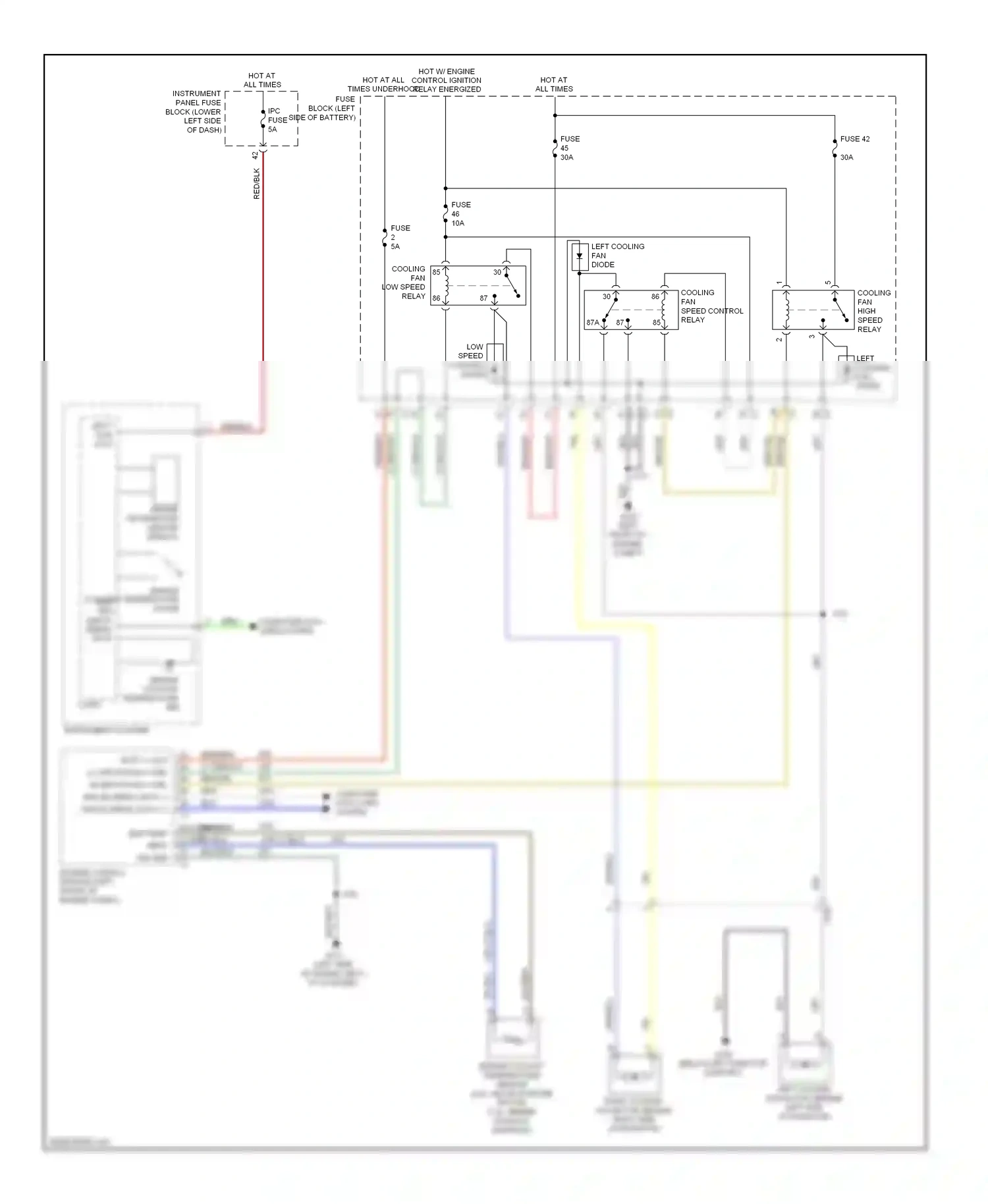 Wiring diagram red/brn for Buick LaCrosse II facelift (2013-2016) (4 of 15)