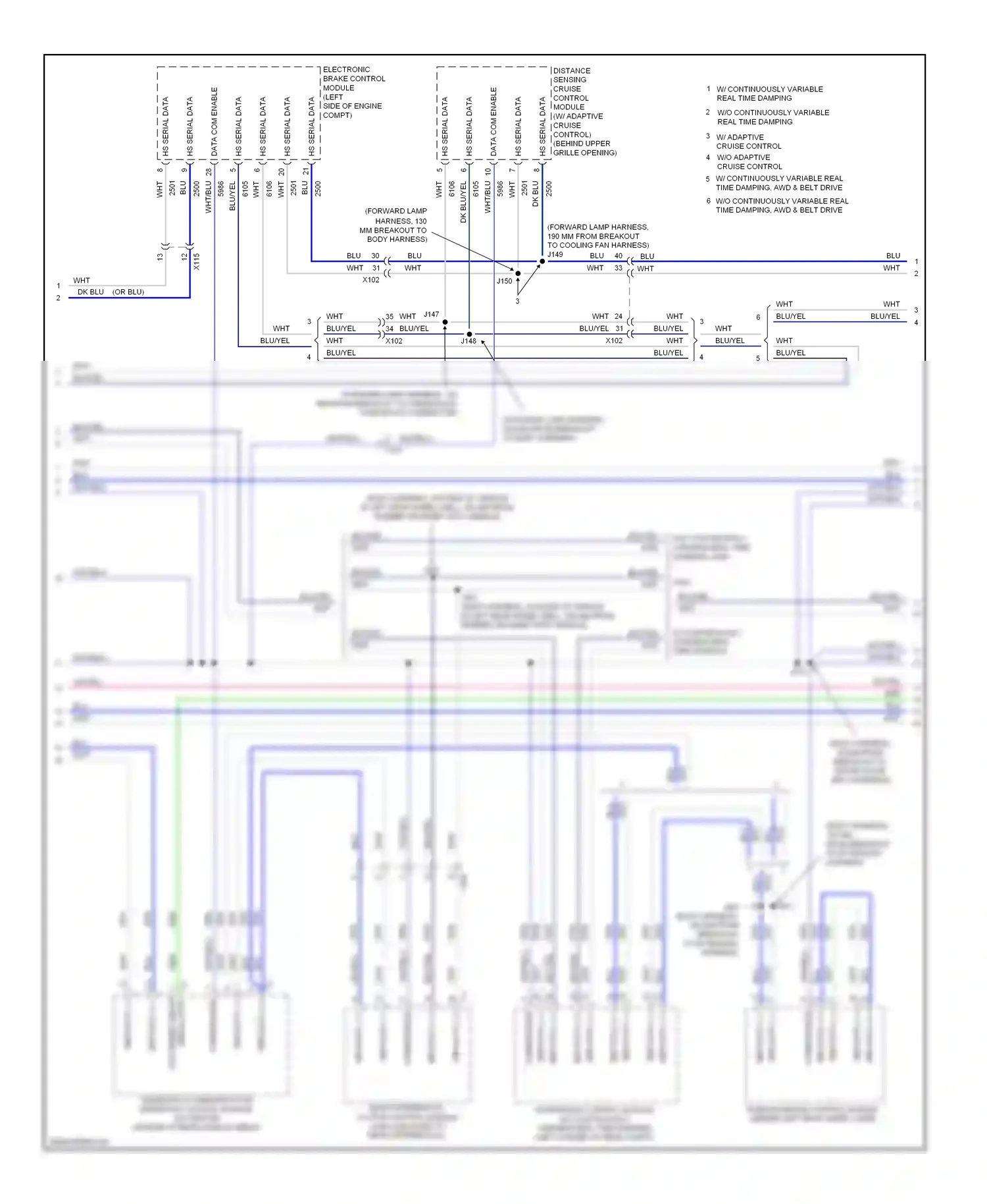 Buick LaCrosse II facelift (2013-2016) ser data (+) 2 wiring diagram  (1 of 1)