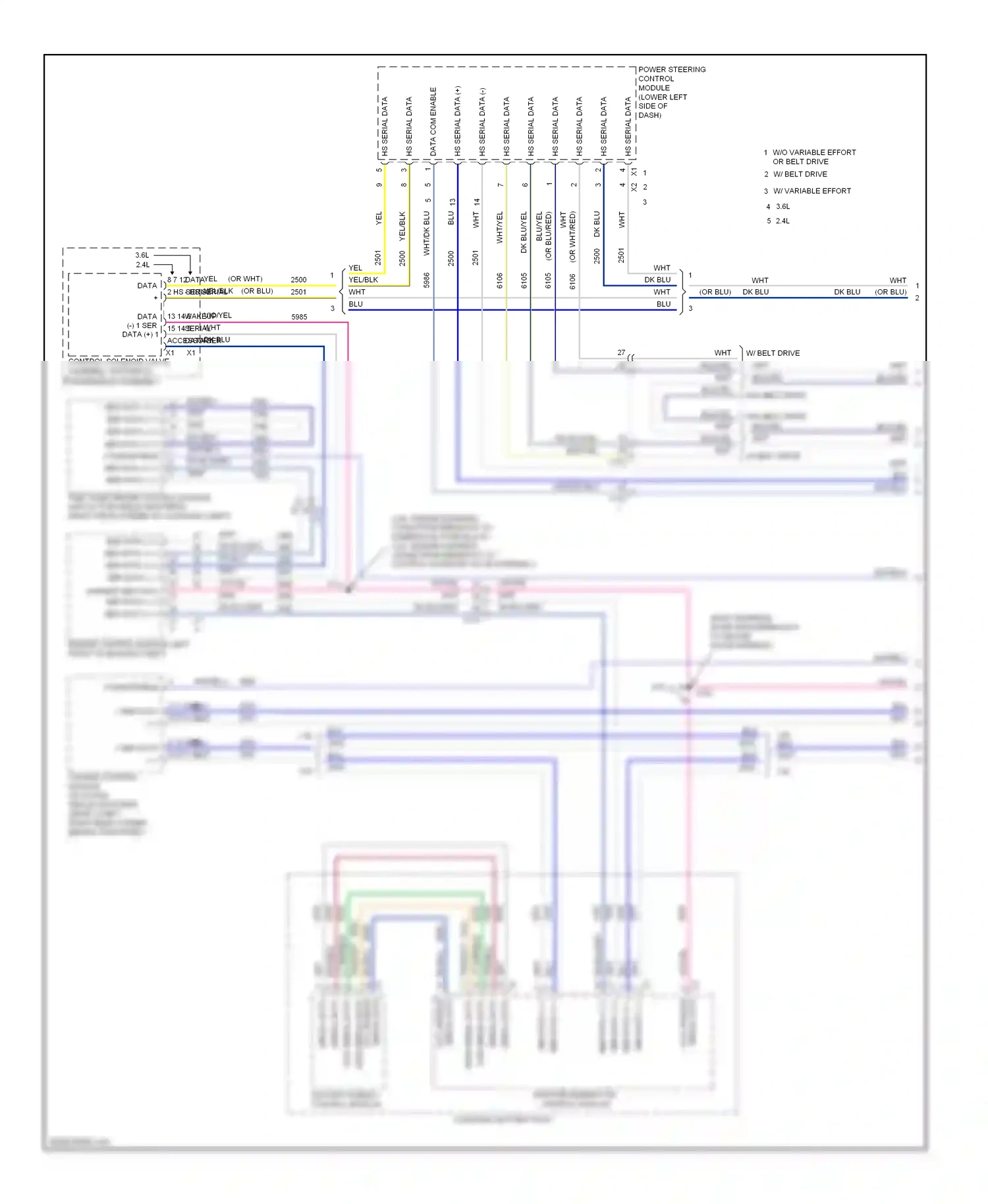 Buick LaCrosse II facelift (2013-2016) serial data acc wakeup wiring diagram  (1 of 1)