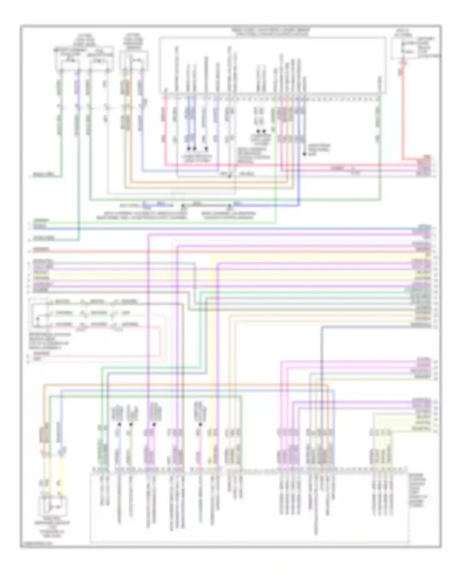 Wiring diagram shutter valve sol ctrl for Buick LaCrosse II facelift (2013-2016) (2 of 2)