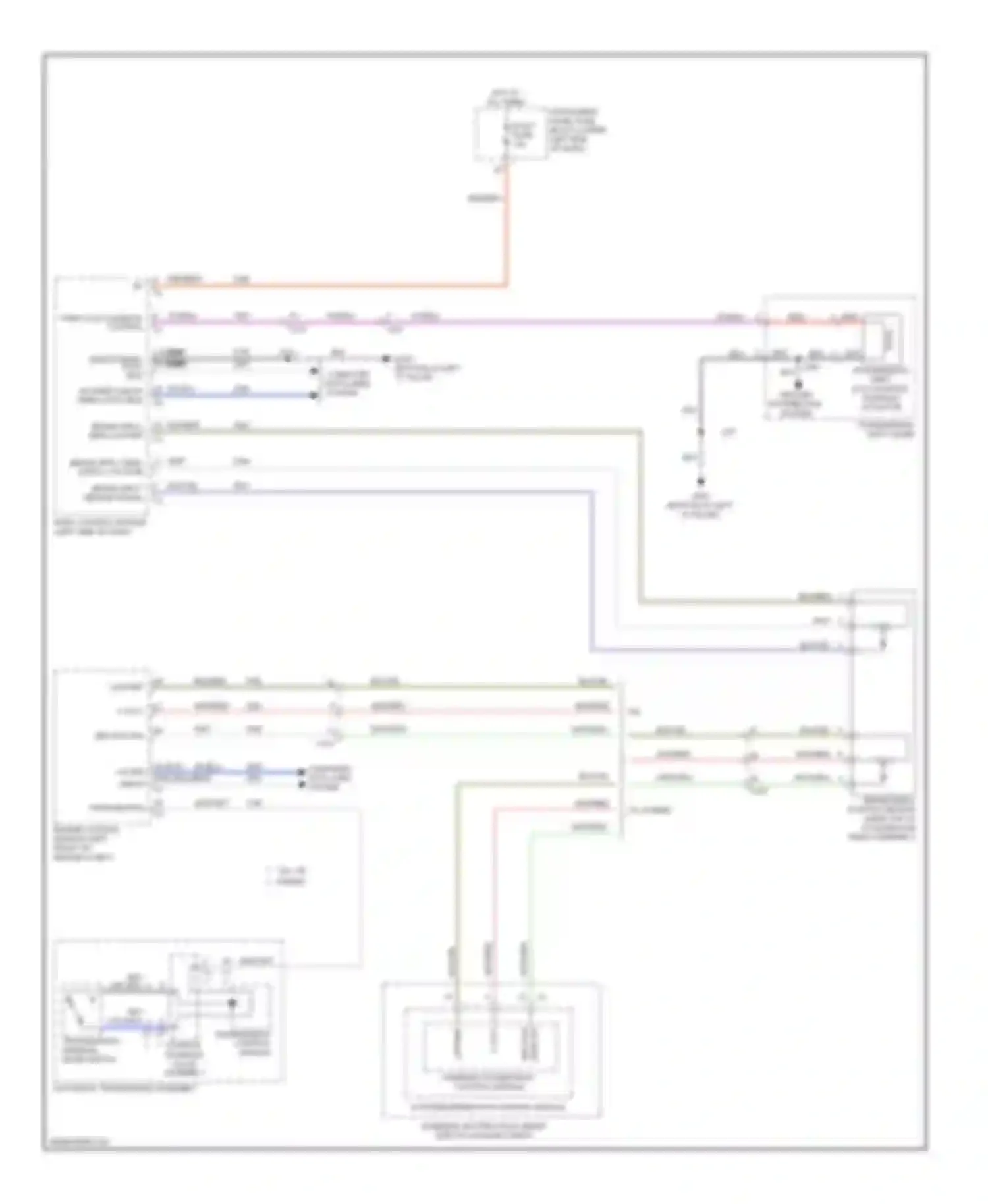 Wiring diagram transmission internal mode switch for Buick LaCrosse II facelift (2013-2016) (2 of 2)