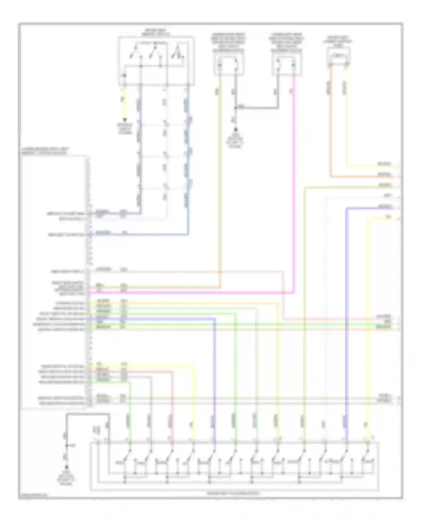 Wiring diagram vertical mtr pos snsr sig recline mtr pos snsr sig for Buick LaCrosse II facelift (2013-2016) (1 of 1)