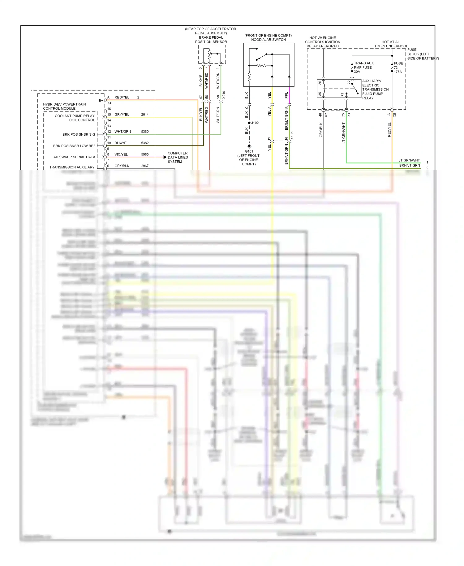 Wiring diagram vio for Buick LaCrosse II facelift (2013-2016) (9 of 50)
