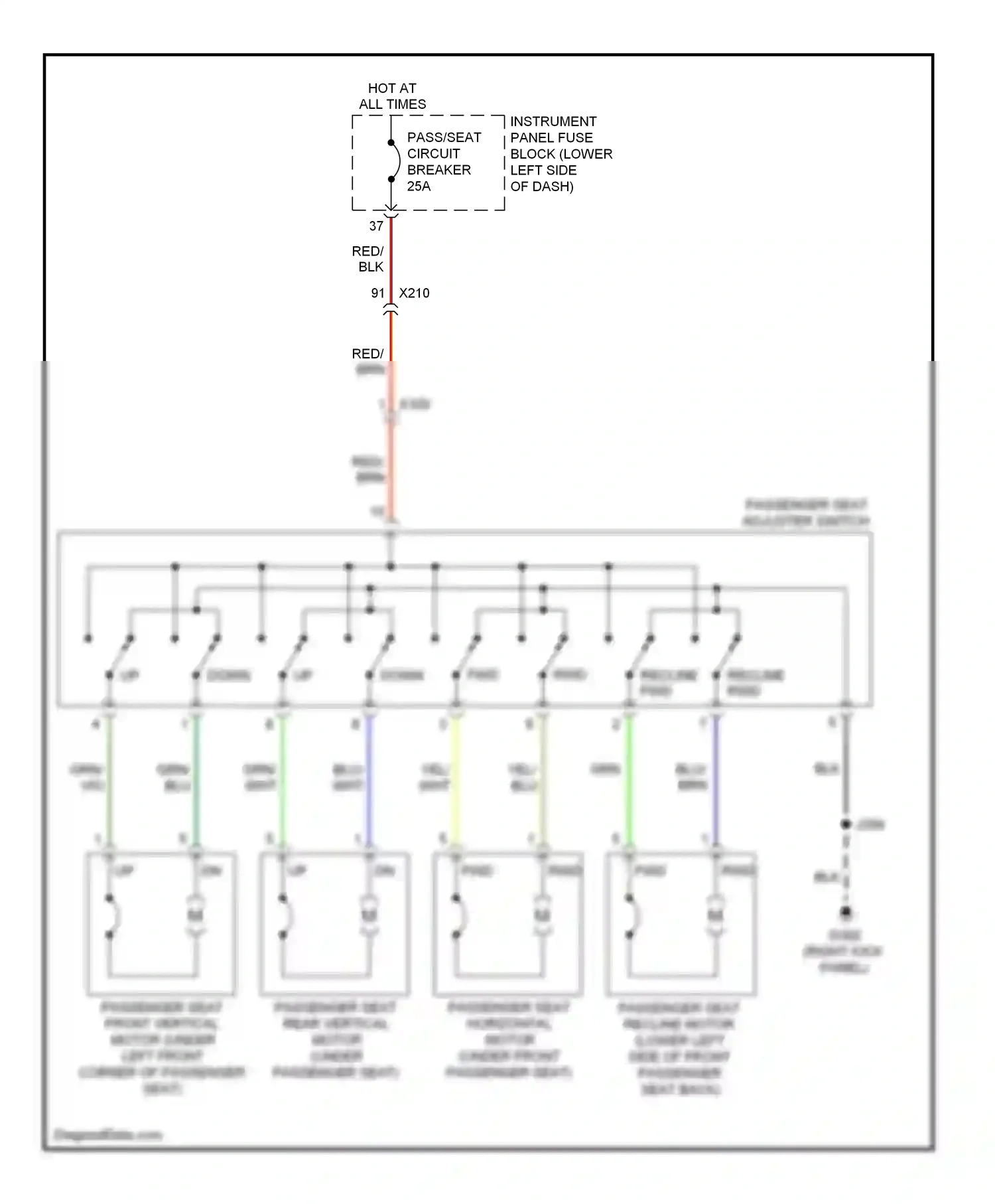 Wiring diagram wht for Buick LaCrosse II facelift (2013-2016) (63 of 86)