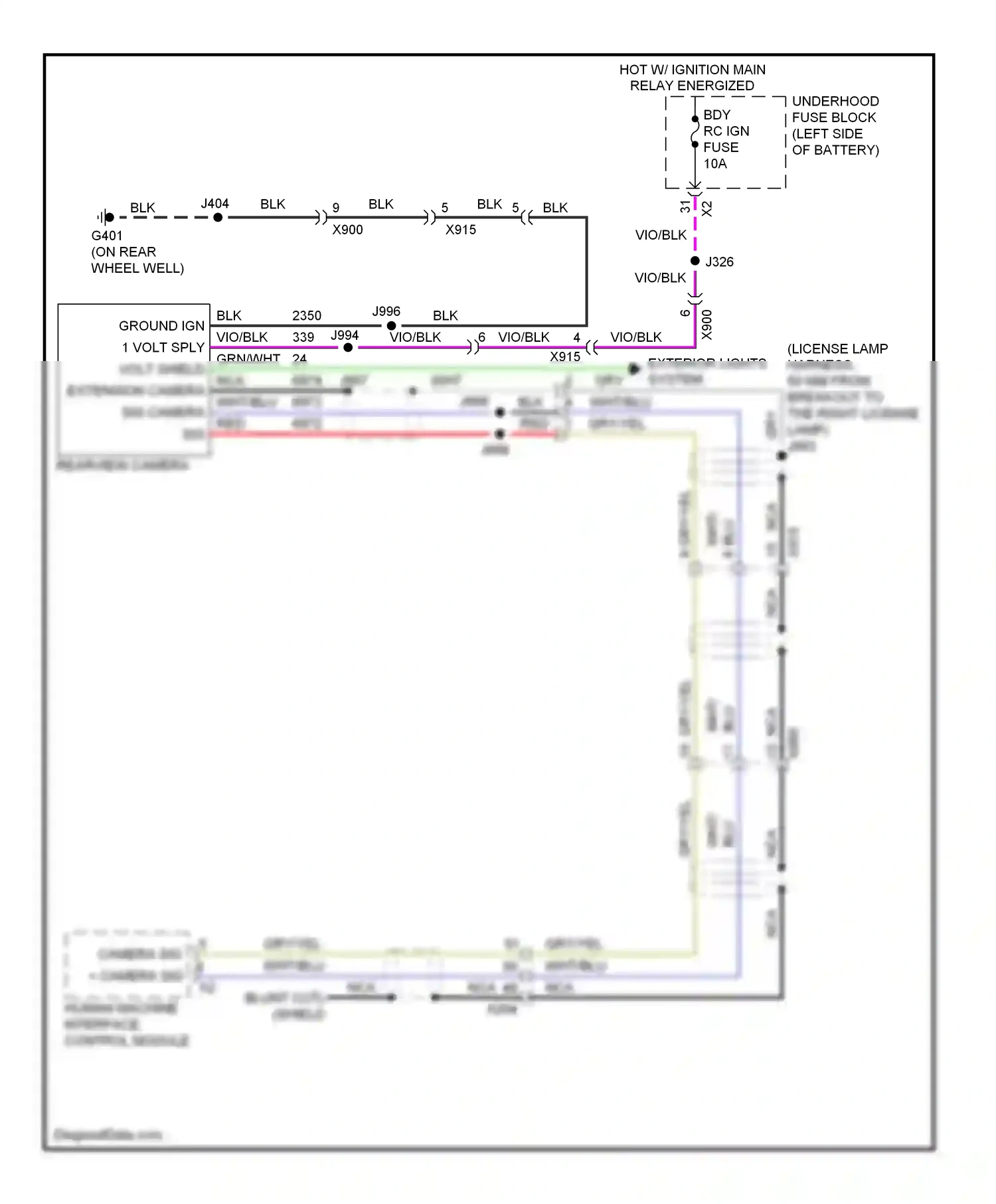Wiring diagram wht for Buick LaCrosse II facelift (2013-2016) (60 of 86)