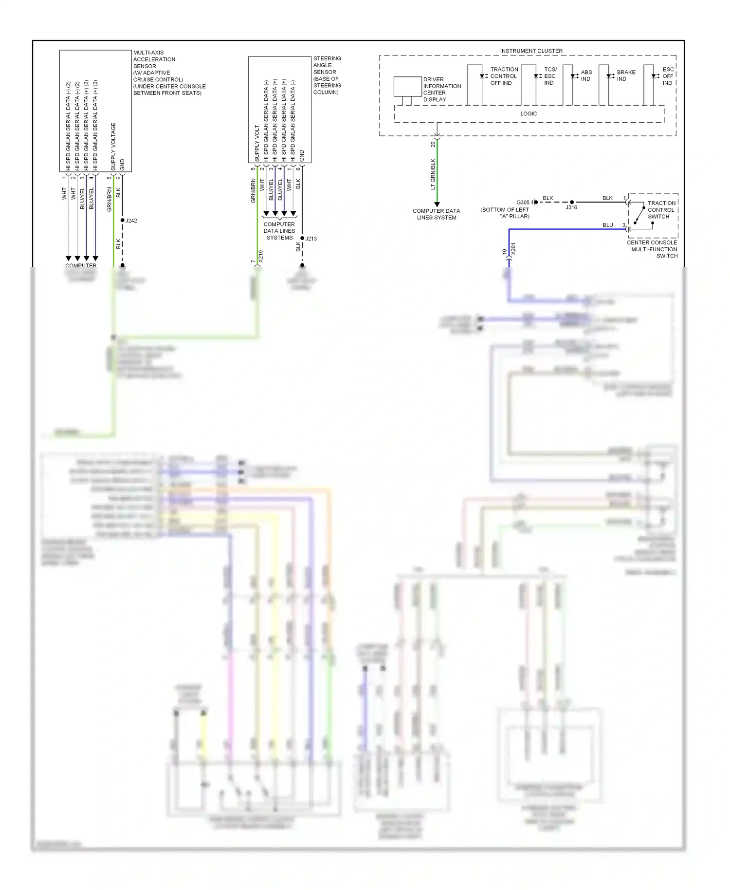 Wiring diagram wht for Buick LaCrosse II facelift (2013-2016) (2 of 86)