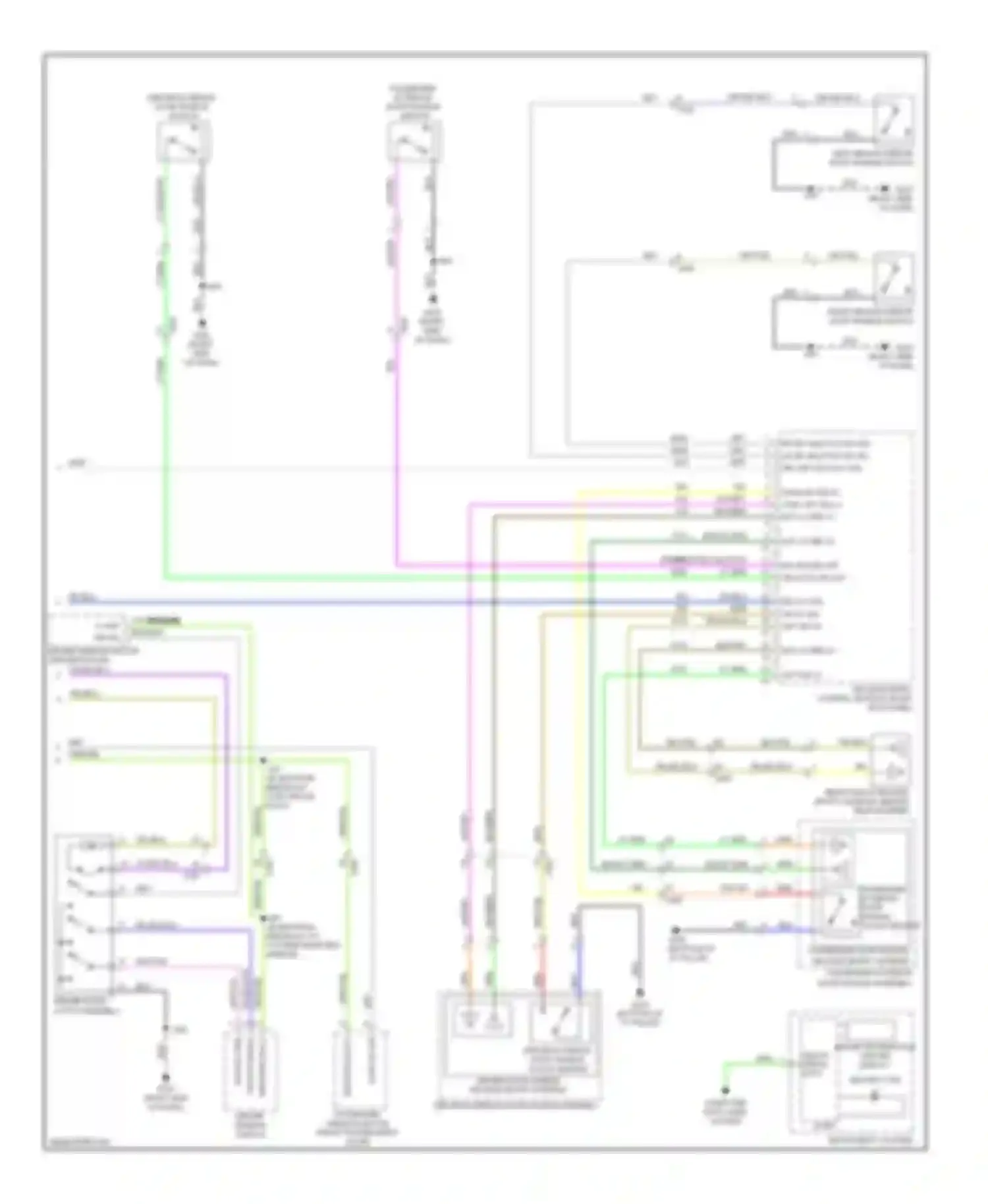 LaCrosse Buick II (2009-2013): Forced entry circuit, with passive keyless entry (3 of 3)