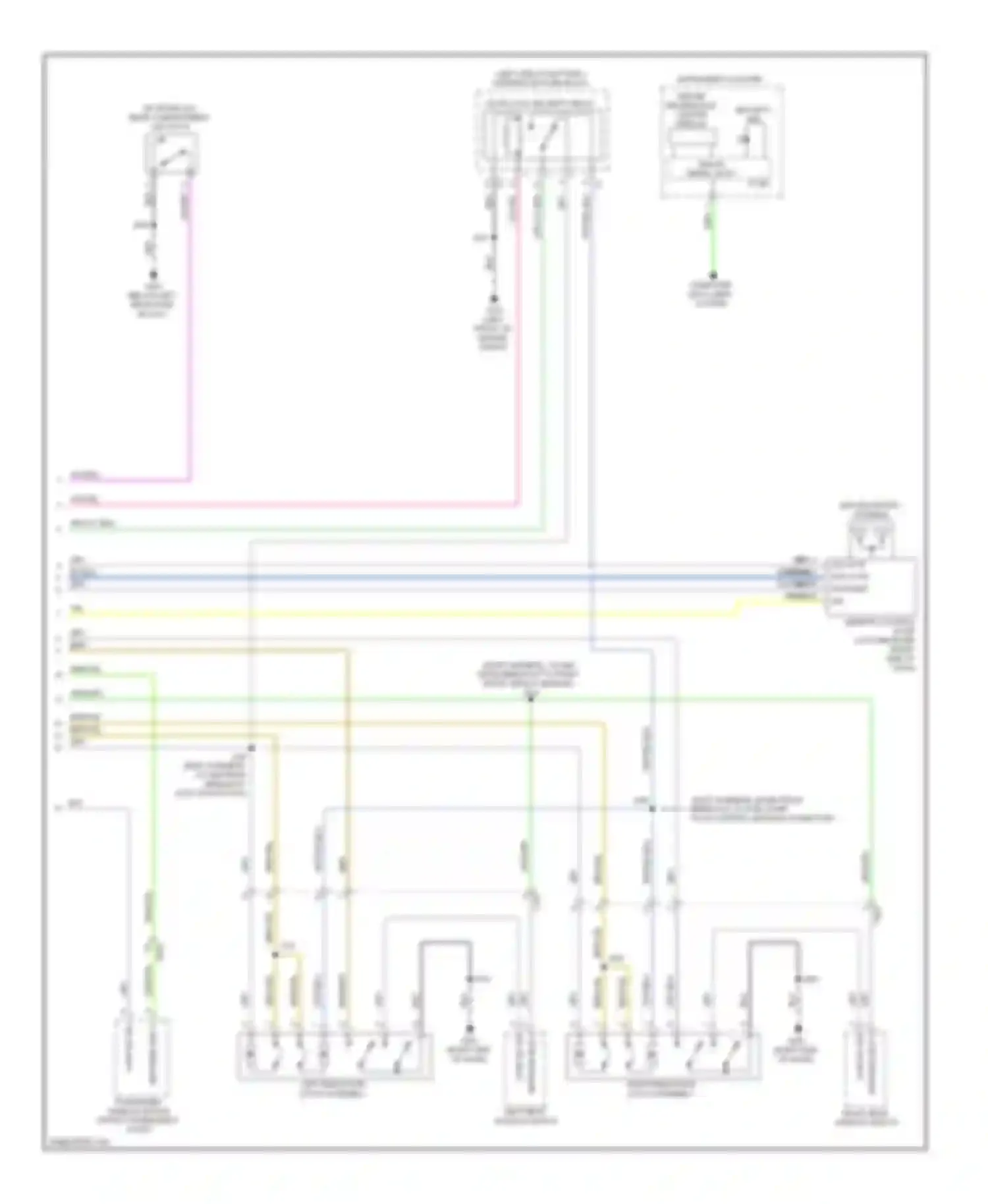 LaCrosse Buick II (2009-2013): Forced entry circuit, without passive keyless entry (2 of 2)