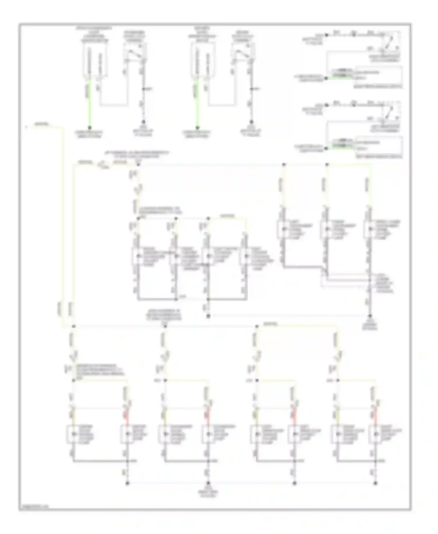 LaCrosse Buick II (2009-2013): Courtesy lamps circuit (2 of 2)