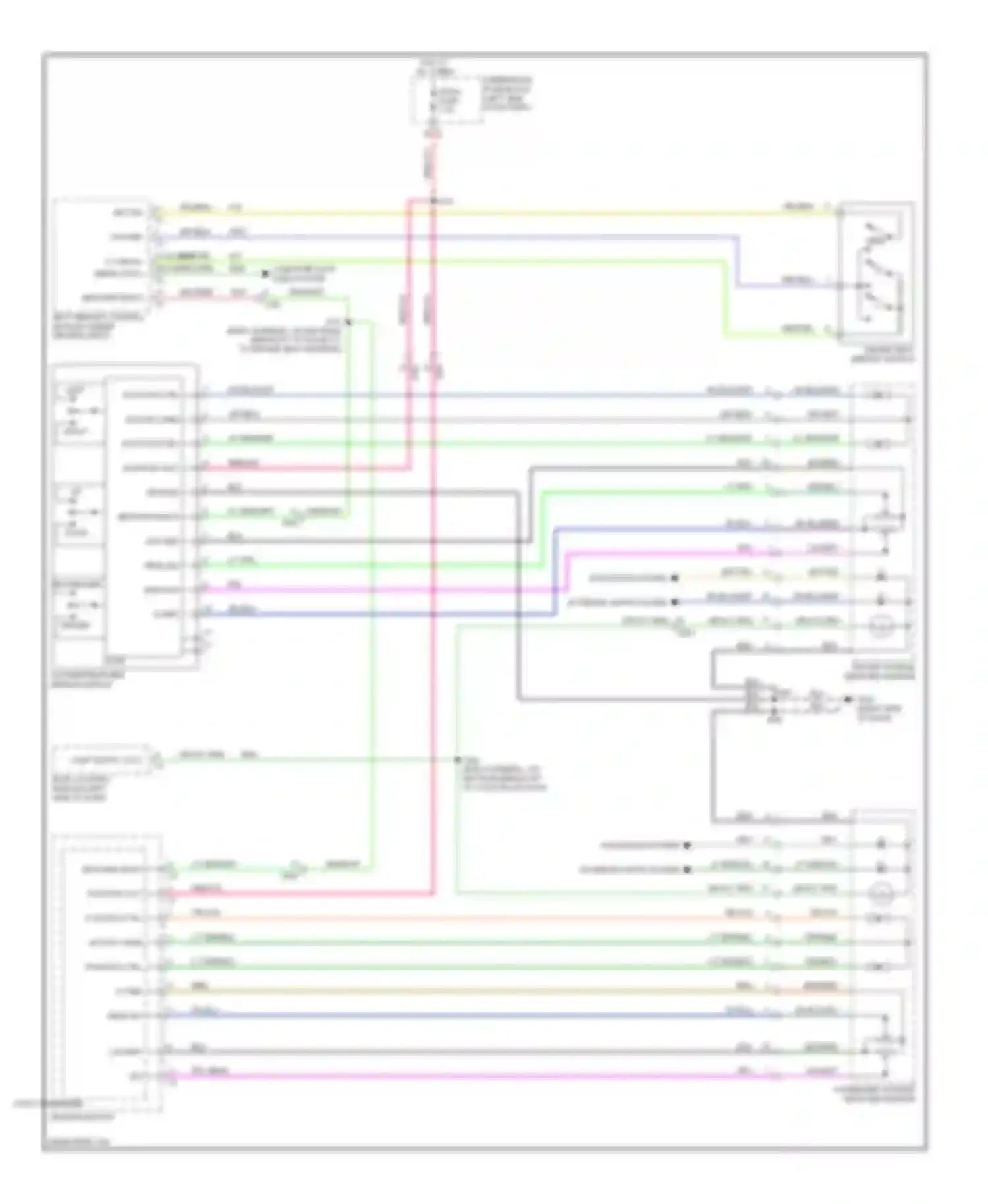 LaCrosse Buick II (2009-2013): Memory mirrors circuit