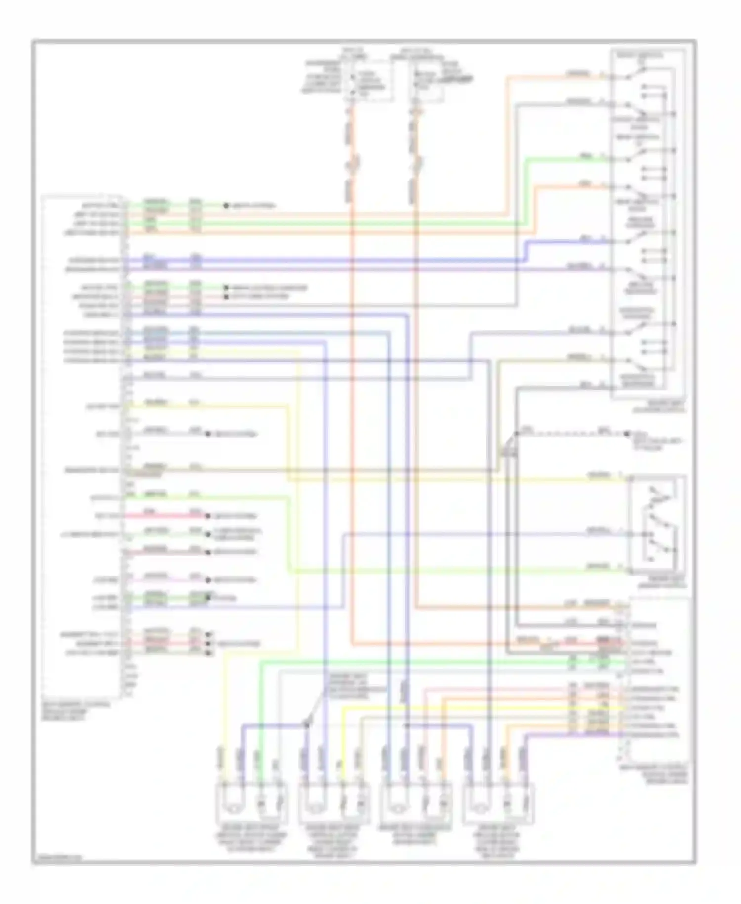 LaCrosse Buick II (2009-2013): Memory seat circuit