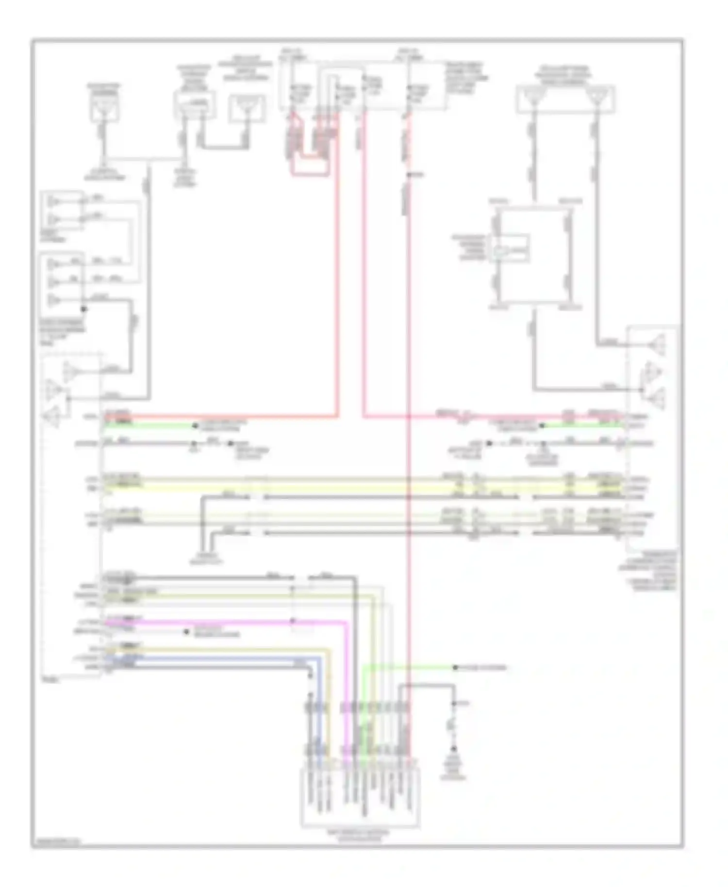 LaCrosse Buick II (2009-2013): Navigation circuit