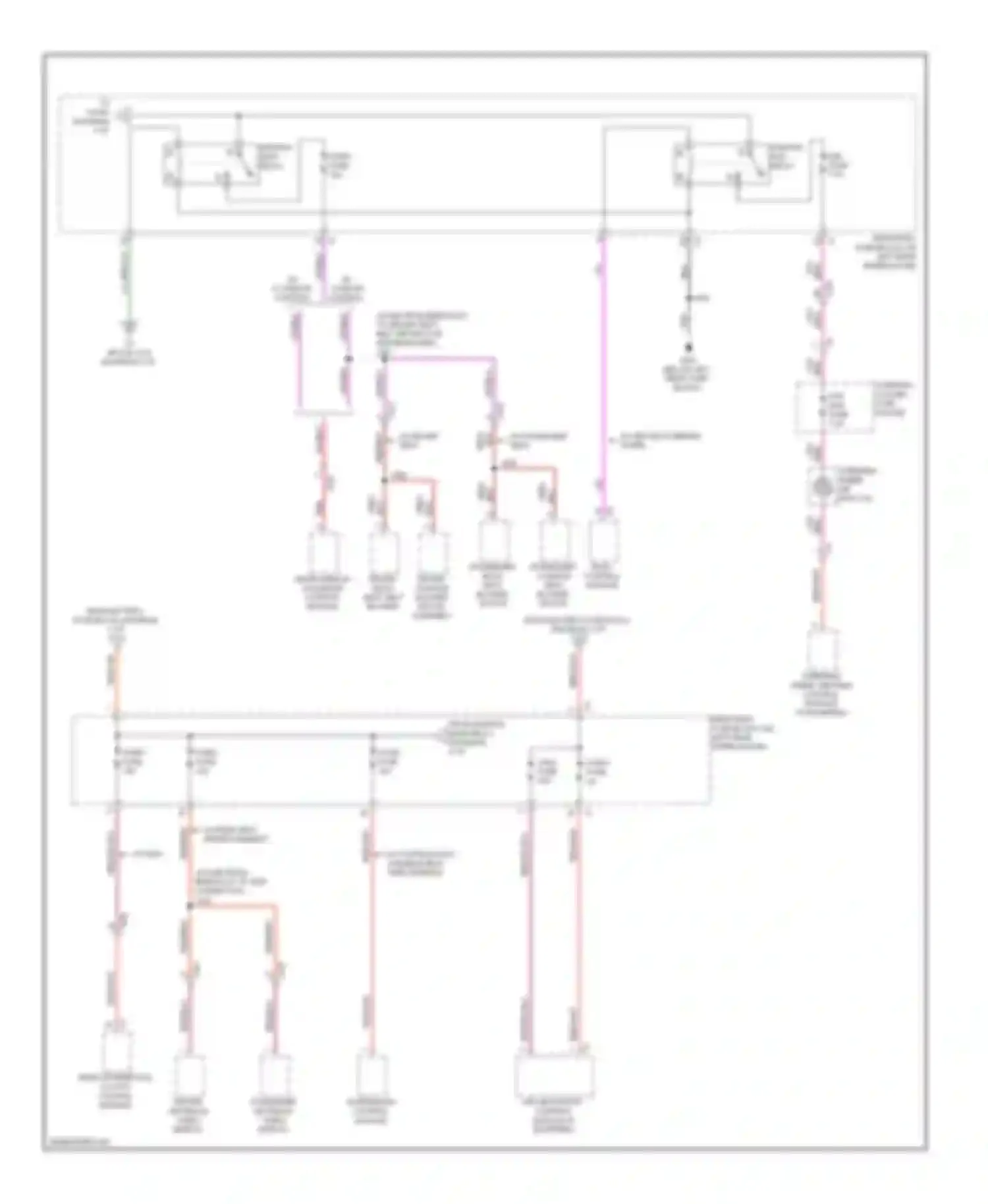 LaCrosse Buick II (2009-2013): Power distribution circuit (4 of 5)