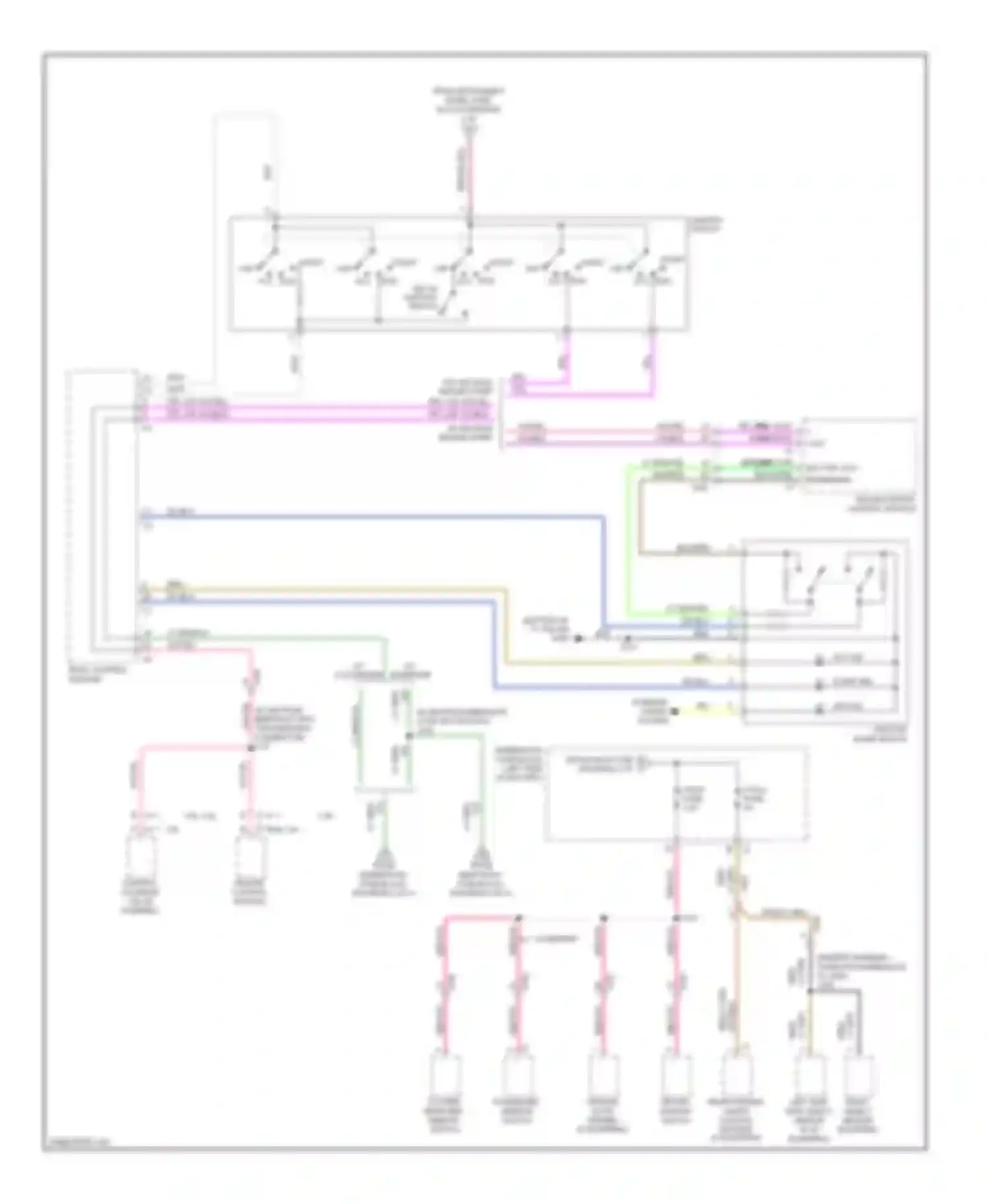 LaCrosse Buick II (2009-2013): Power distribution circuit (5 of 5)