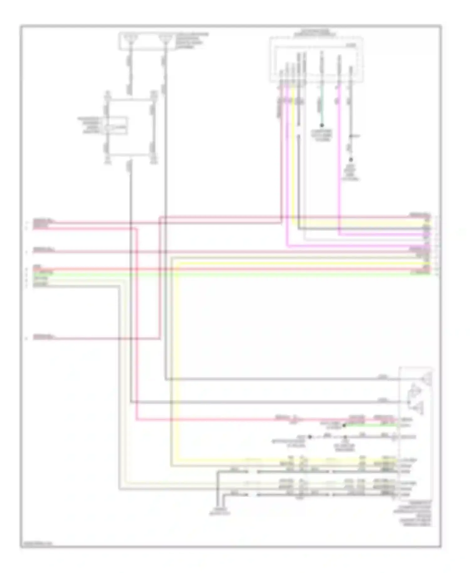 LaCrosse Buick II (2009-2013): Radio circuit, without amplifier (2 of 4)