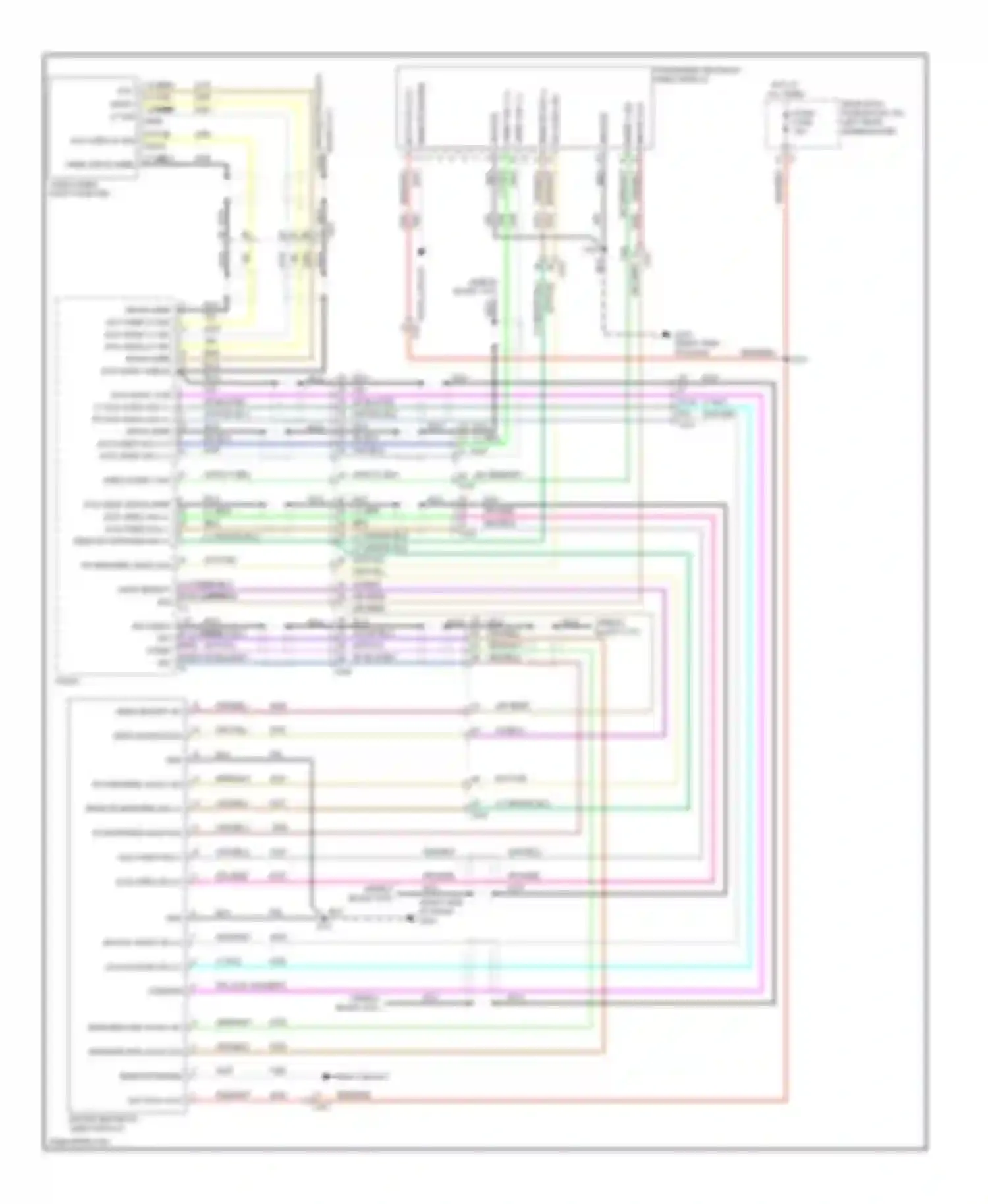 LaCrosse Buick II (2009-2013): Video system circuit