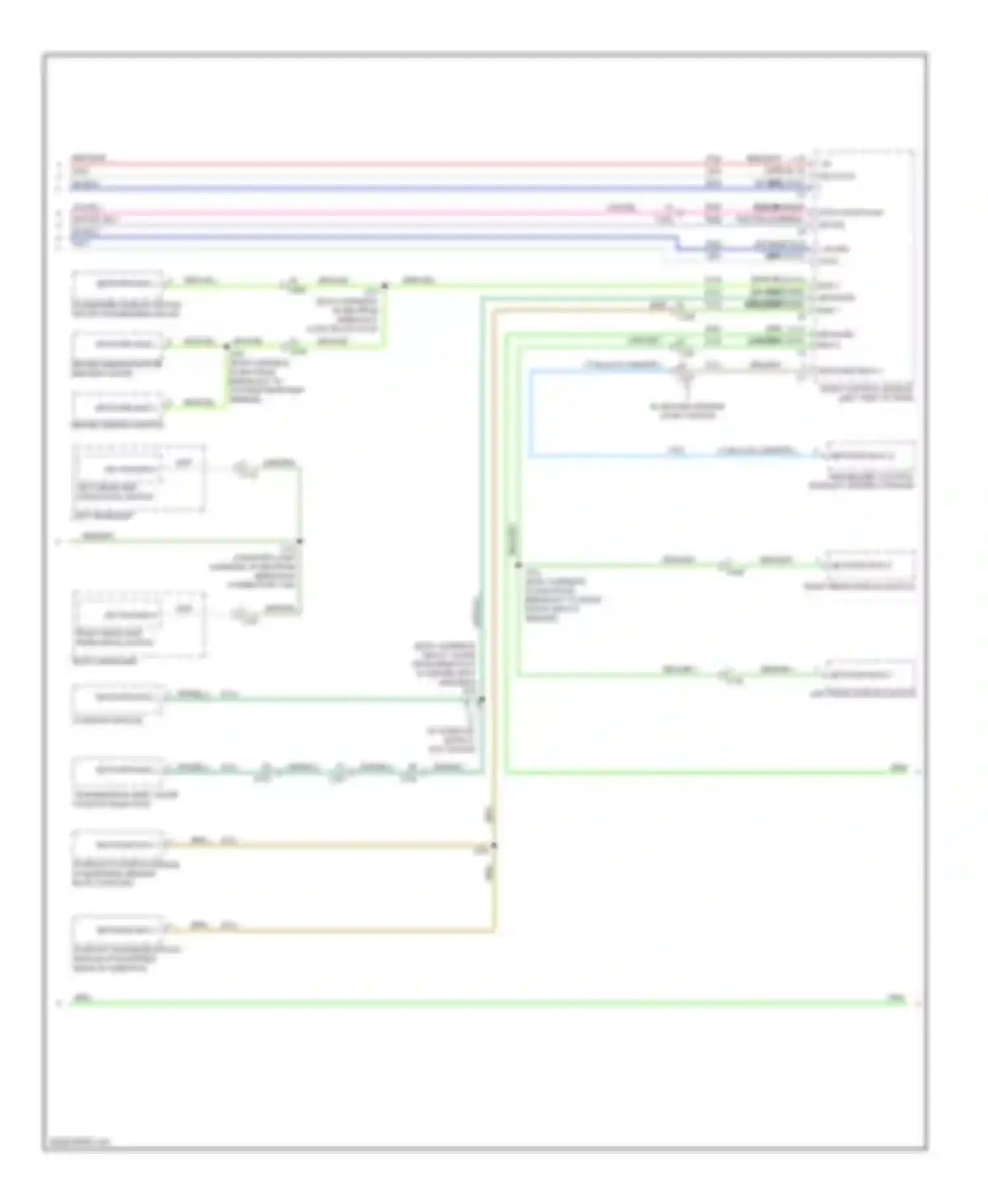 Wiring diagram (body harness, 40 mm from breakout to for Buick LaCrosse II (2009-2013) (1 of 1)