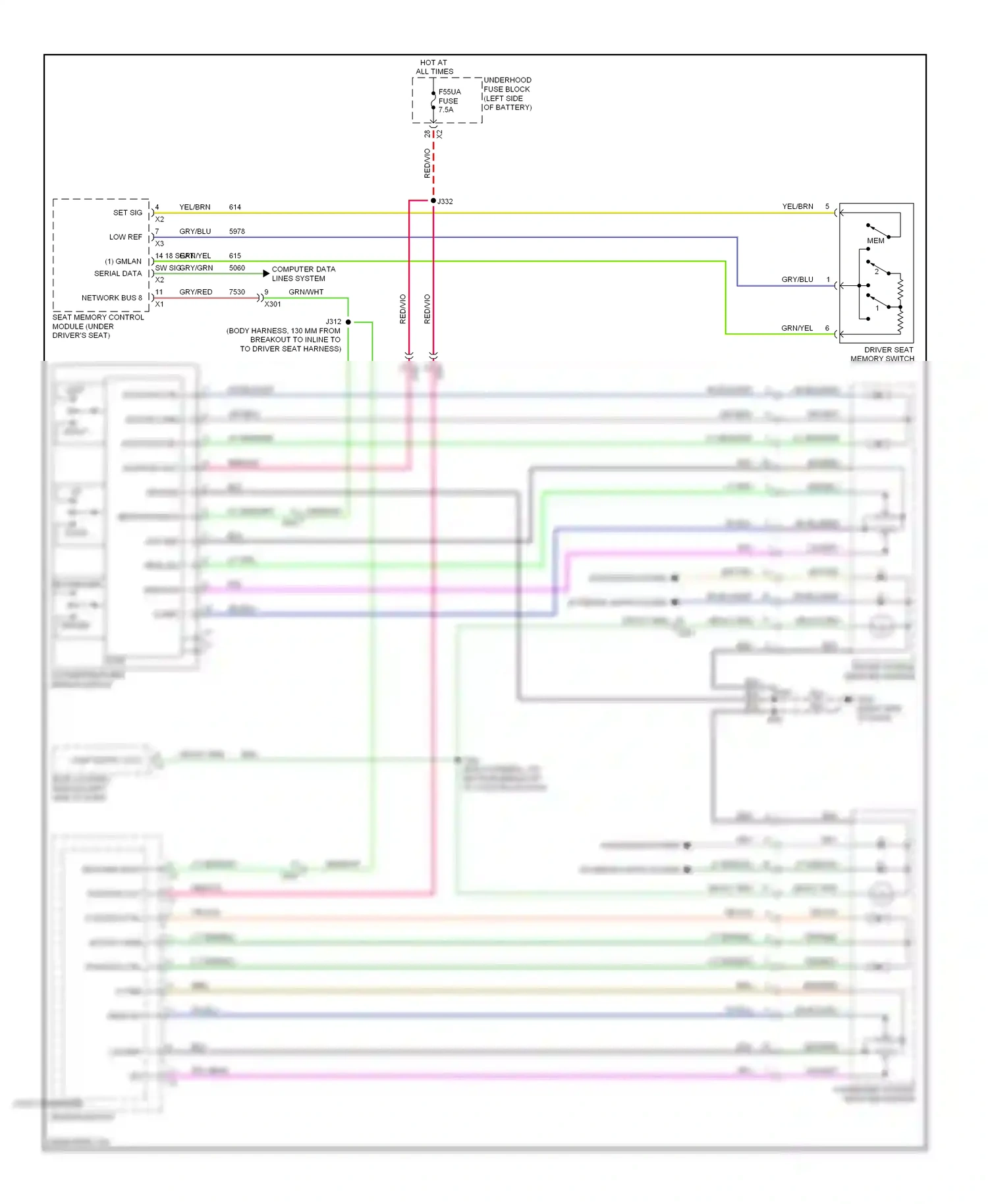Buick LaCrosse II (2009-2013) brn wiring diagram  (27 of 53)