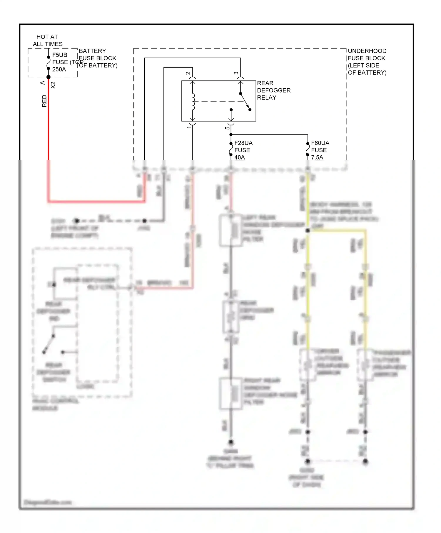 Buick LaCrosse II (2009-2013) brn wiring diagram  (11 of 53)