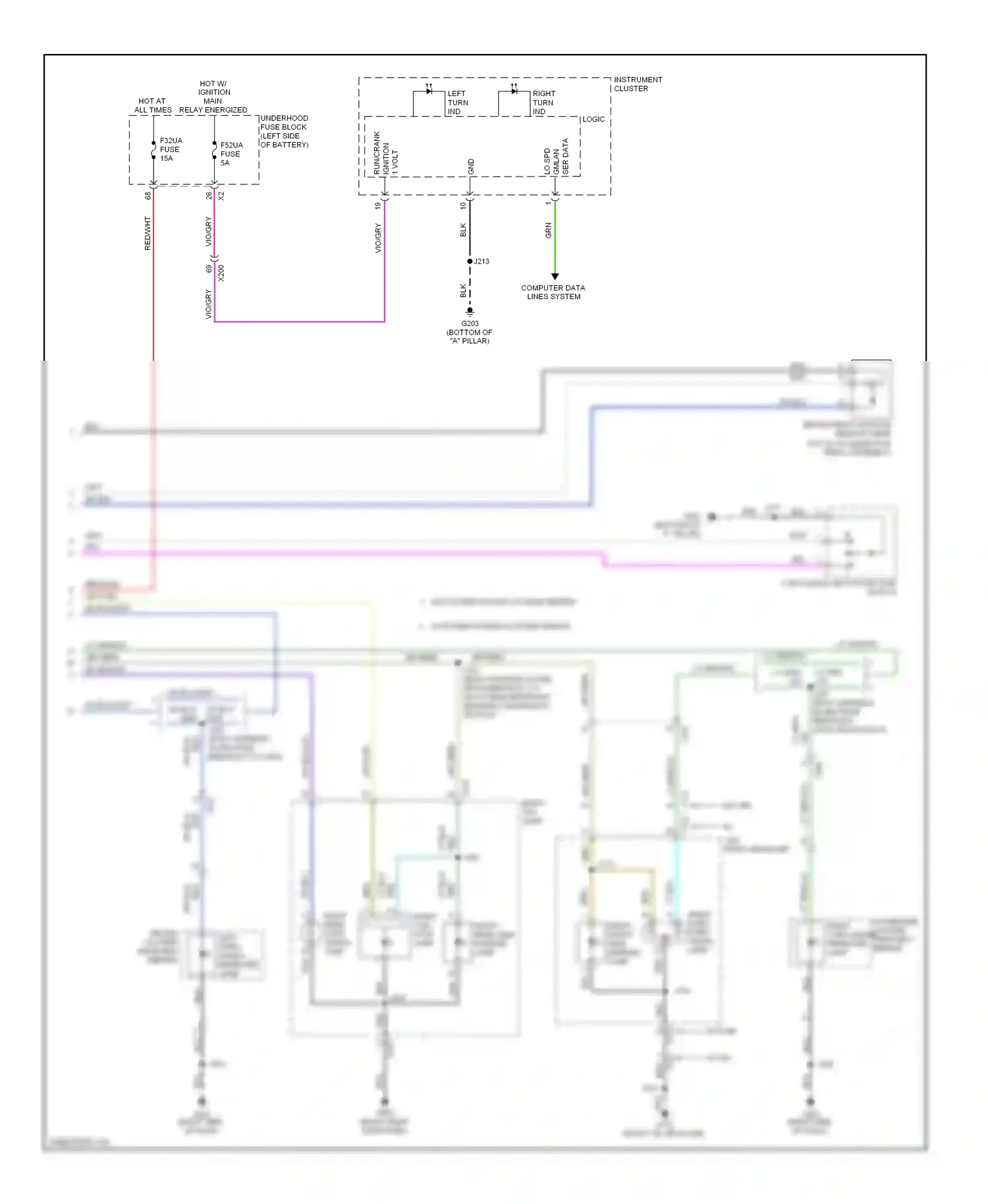 Buick LaCrosse II (2009-2013) brn wiring diagram  (31 of 53)