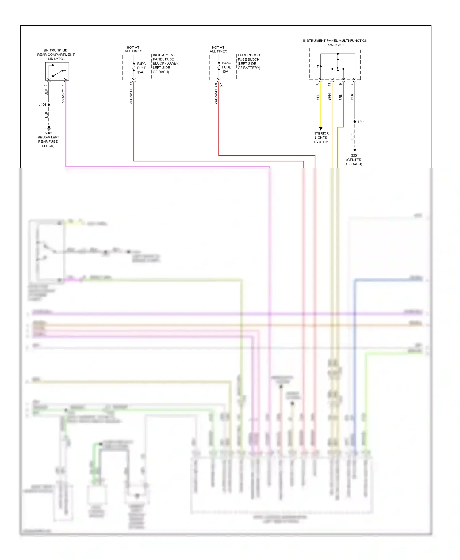 Buick LaCrosse II (2009-2013) brn wiring diagram  (9 of 53)