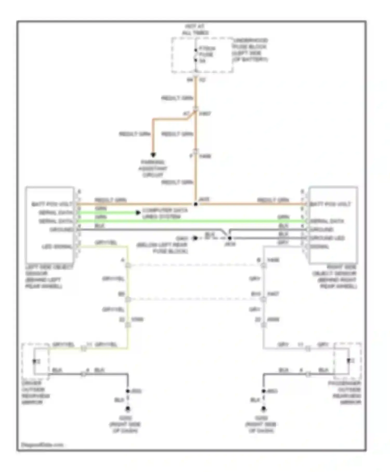 Wiring diagram computer data lines system for Buick LaCrosse II (2009-2013) (31 of 61)