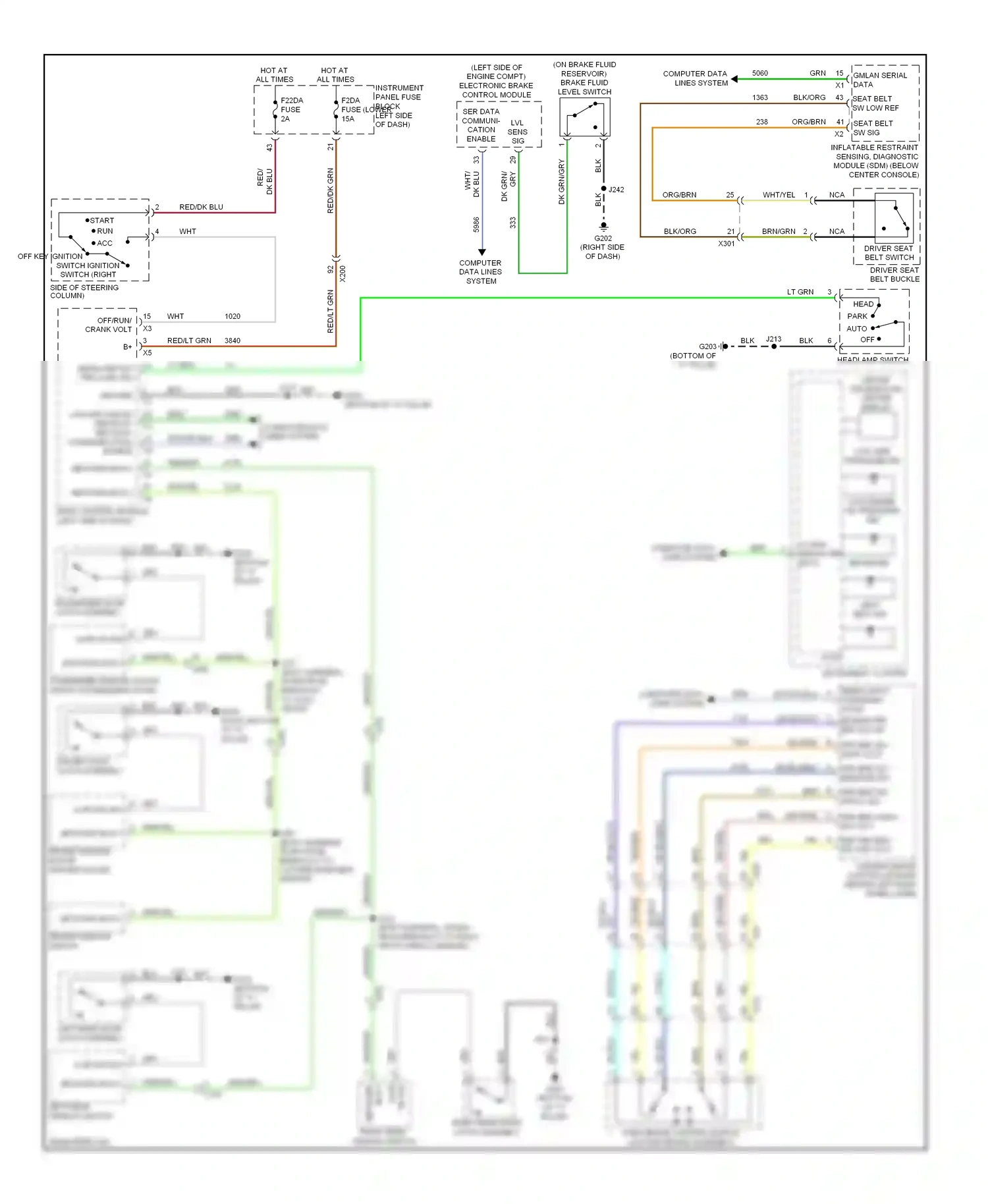 Buick LaCrosse II (2009-2013) gry wiring diagram  (67 of 68)