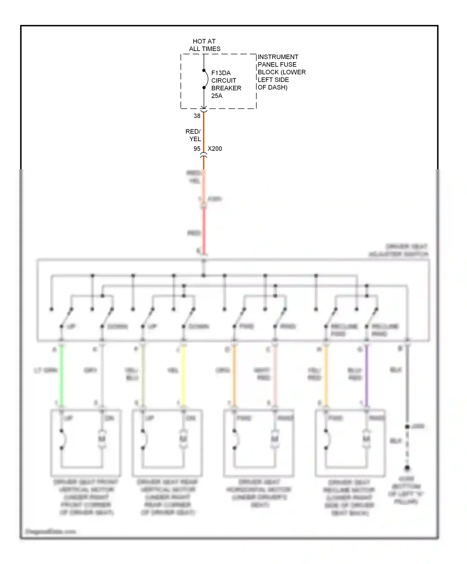 Buick LaCrosse II (2009-2013) gry wiring diagram  (41 of 68)
