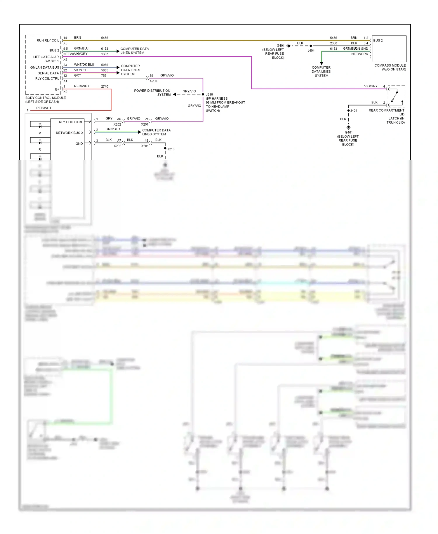 Buick LaCrosse II (2009-2013) gry wiring diagram  (29 of 68)