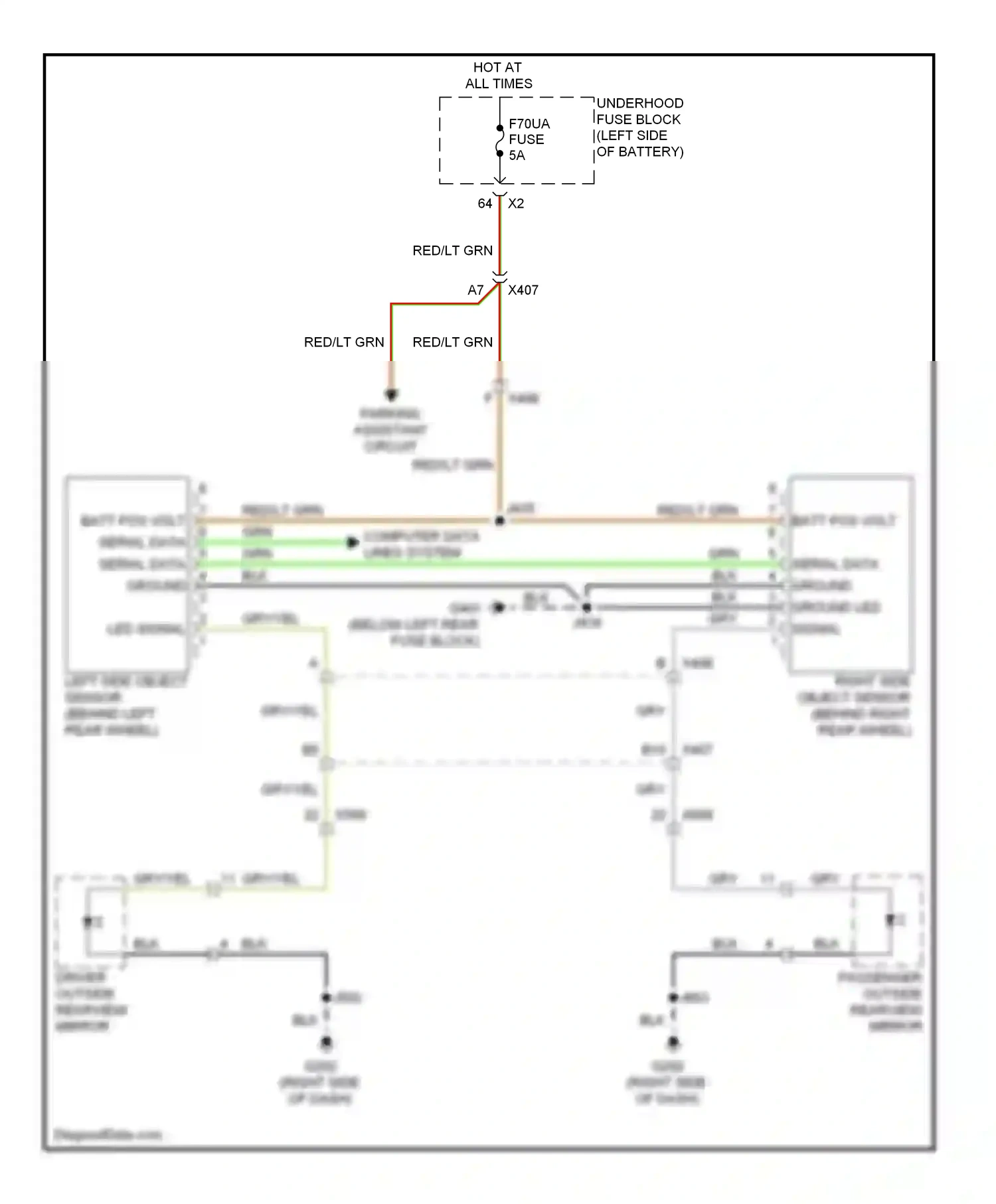 Buick LaCrosse II (2009-2013) gry wiring diagram  (31 of 68)