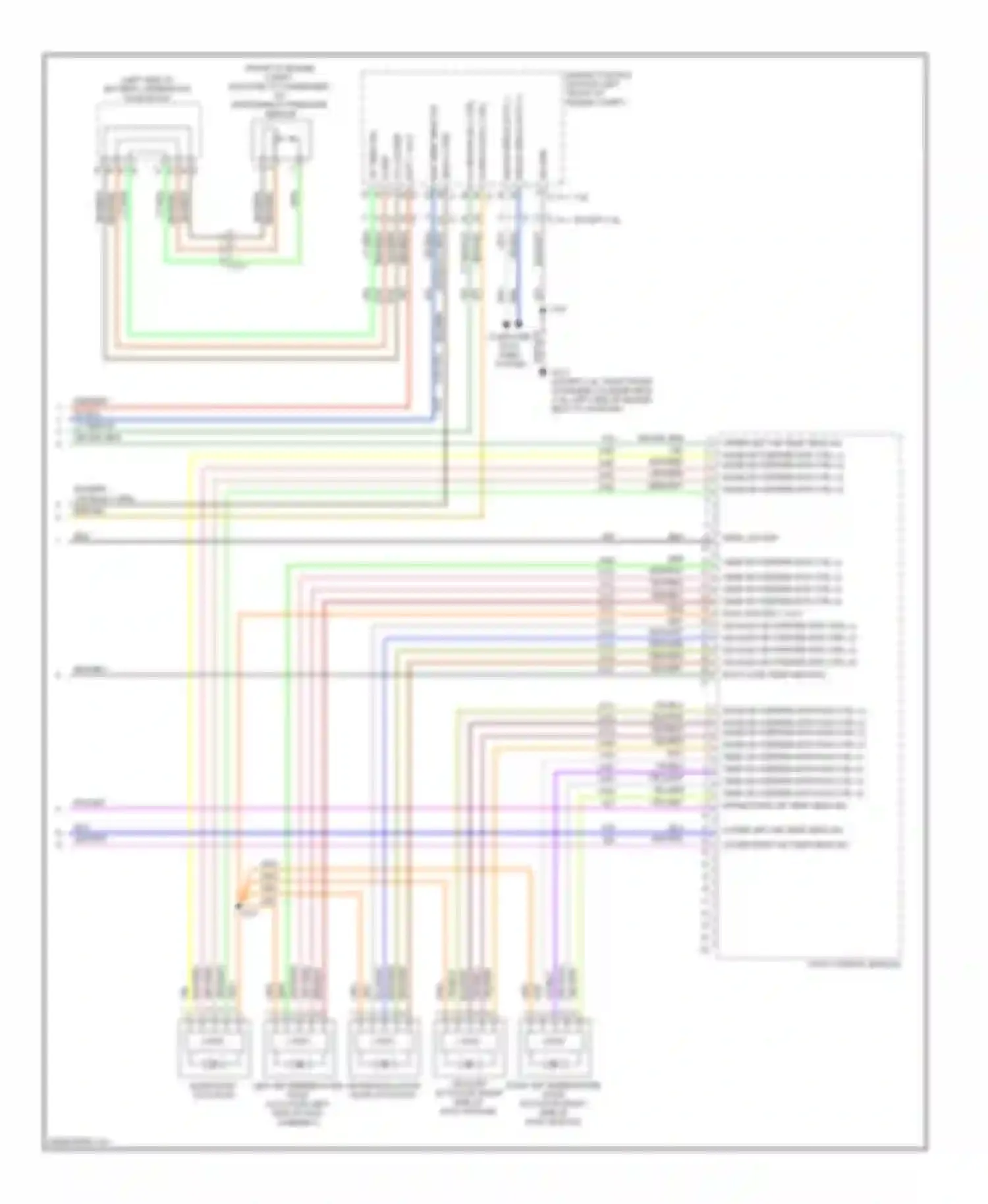 Wiring diagram gry/dk grn for Buick LaCrosse II (2009-2013) (2 of 6)