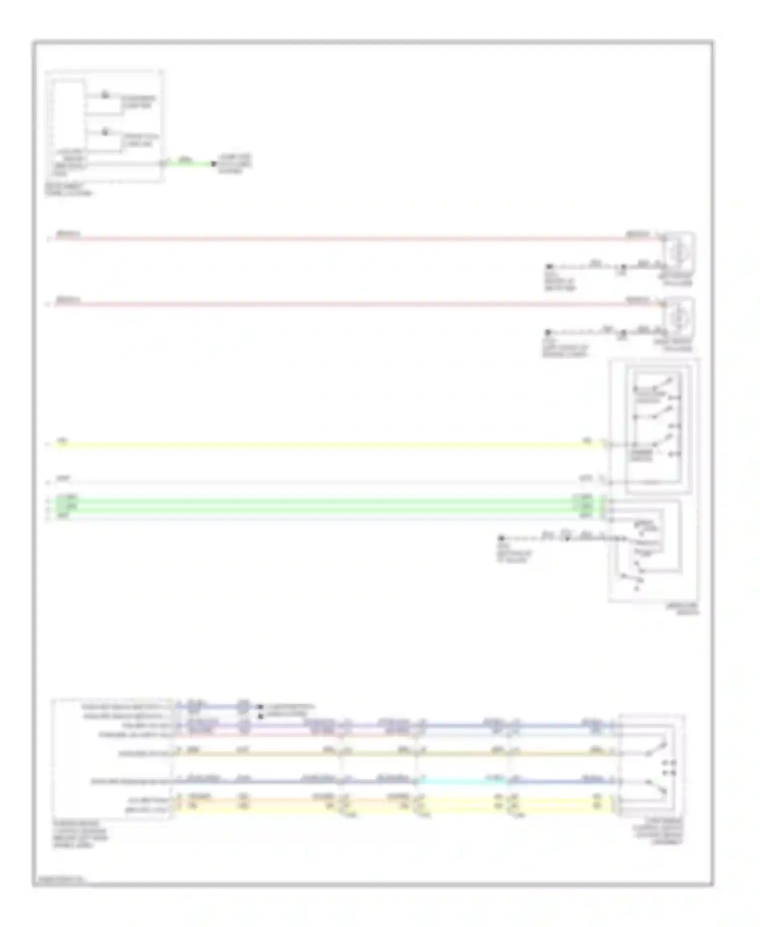 Wiring diagram left front fog lamp for Buick LaCrosse II (2009-2013) (2 of 3)