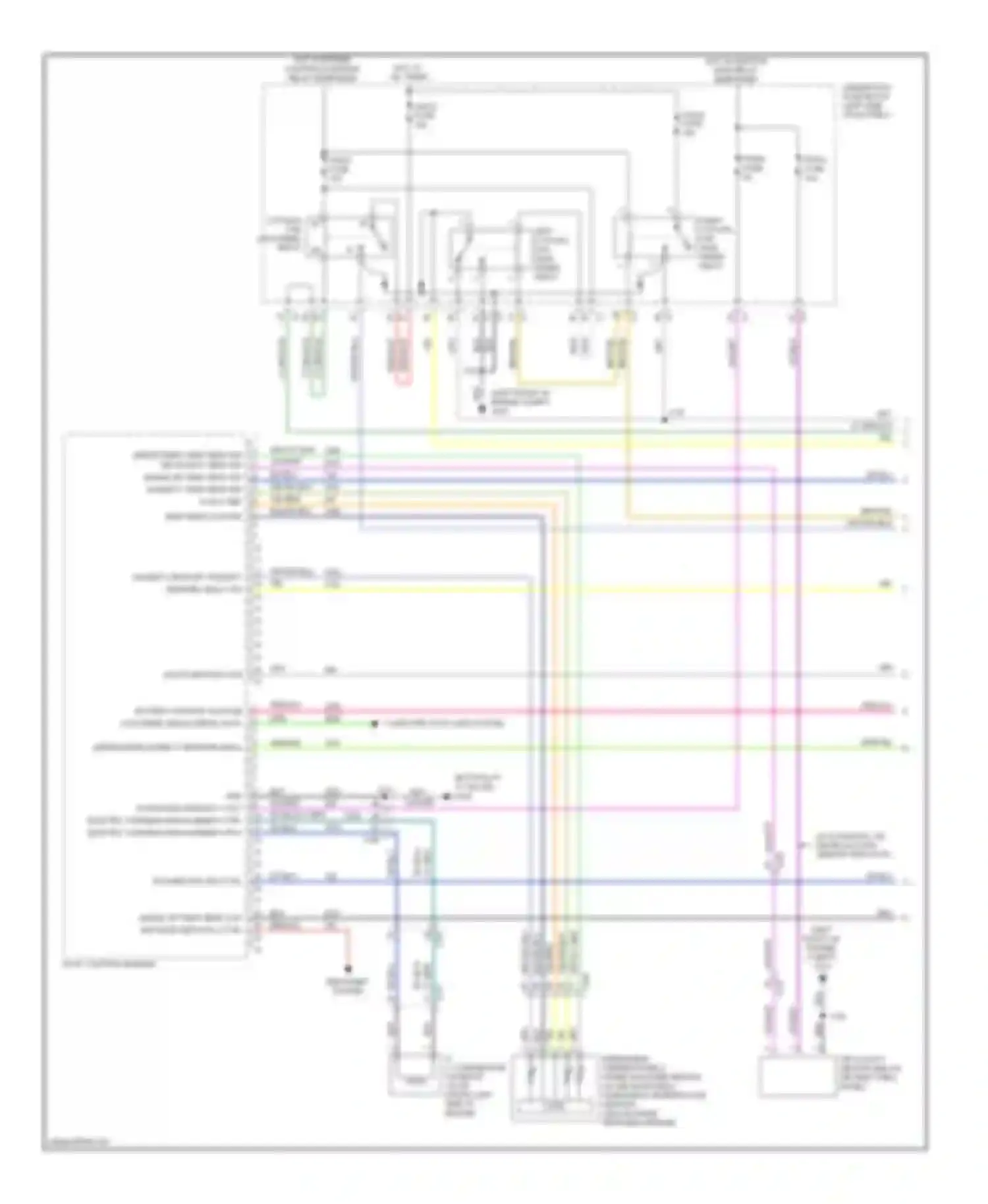 Wiring diagram linear interconnect network bus 9 for Buick LaCrosse II (2009-2013) (1 of 1)