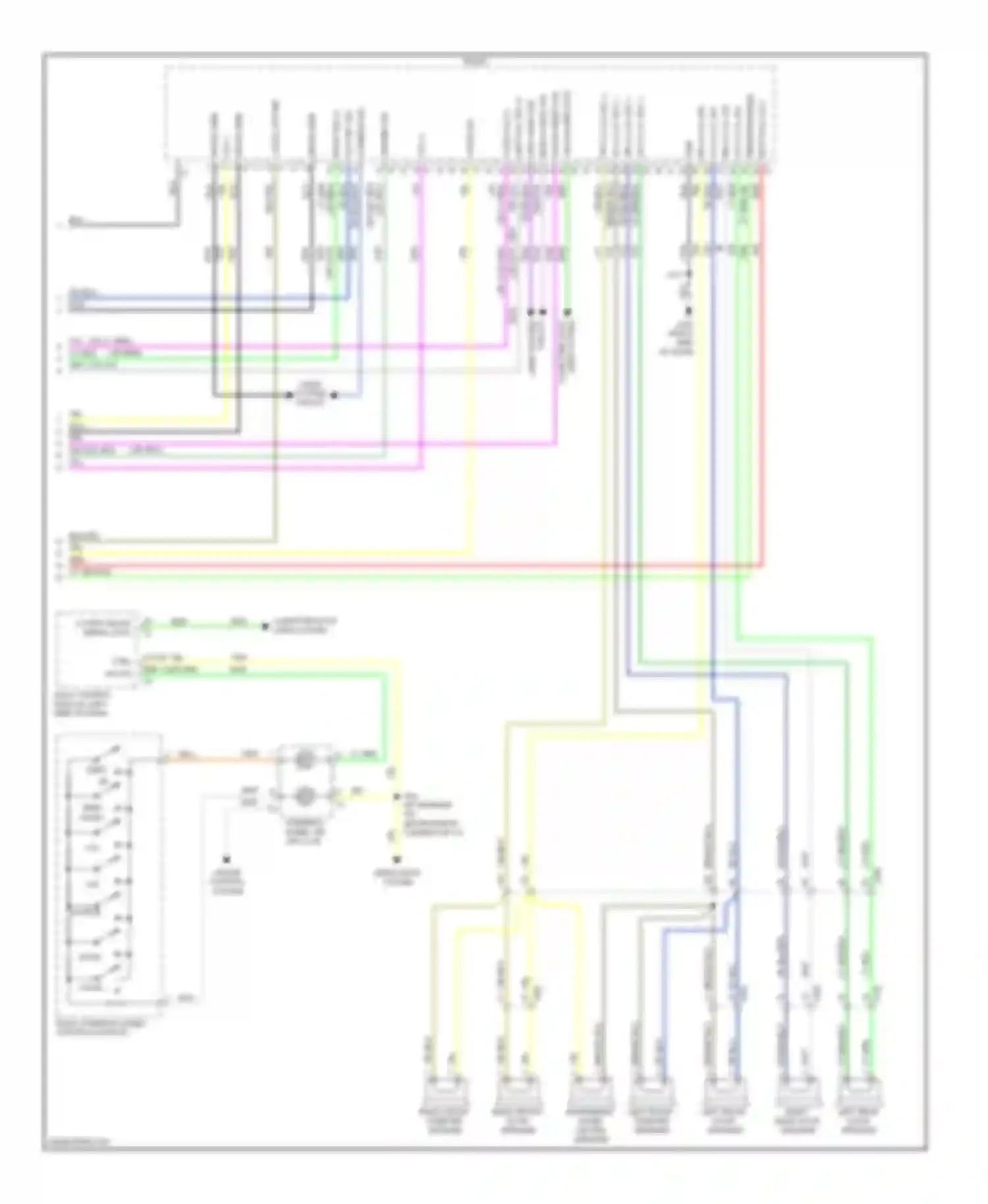 Wiring diagram lo spd gmlan serial data for Buick LaCrosse II (2009-2013) (2 of 3)