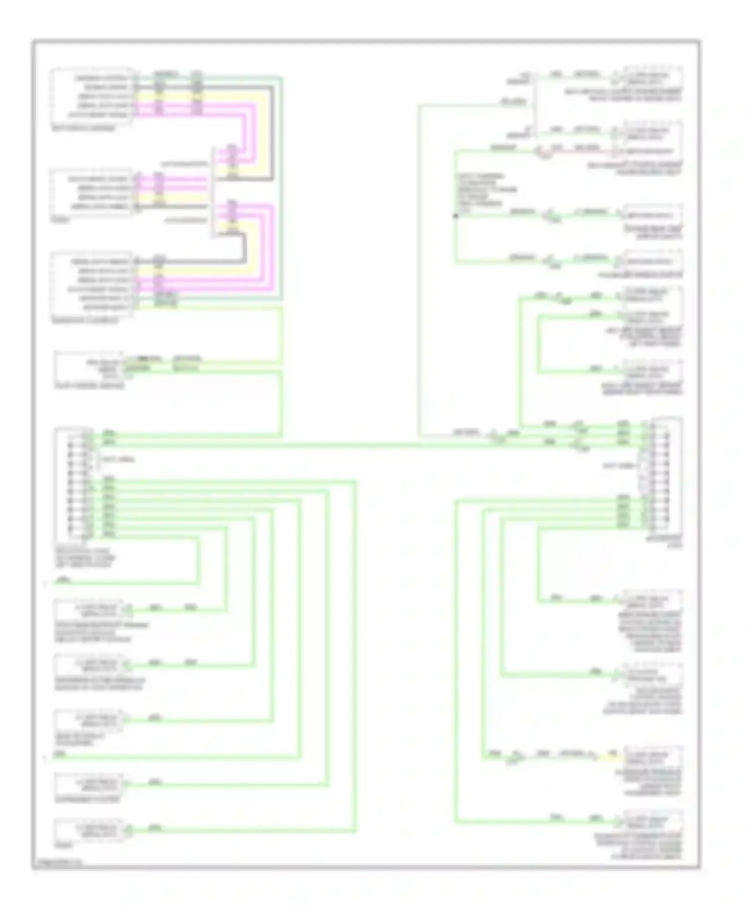Wiring diagram lo spd gmlan serial data for Buick LaCrosse II (2009-2013) (1 of 3)