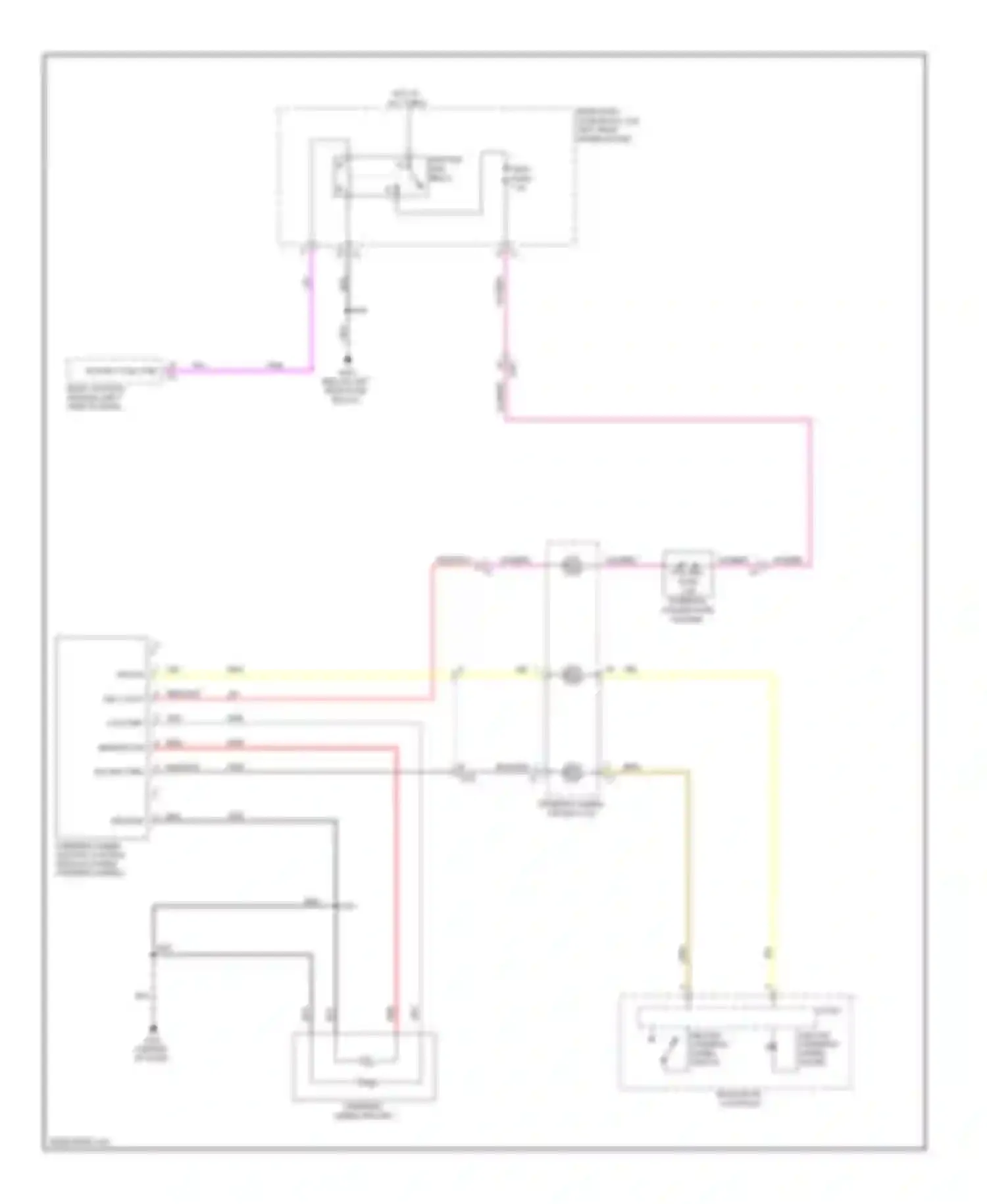 Wiring diagram sensor sig for Buick LaCrosse II (2009-2013) (1 of 1)