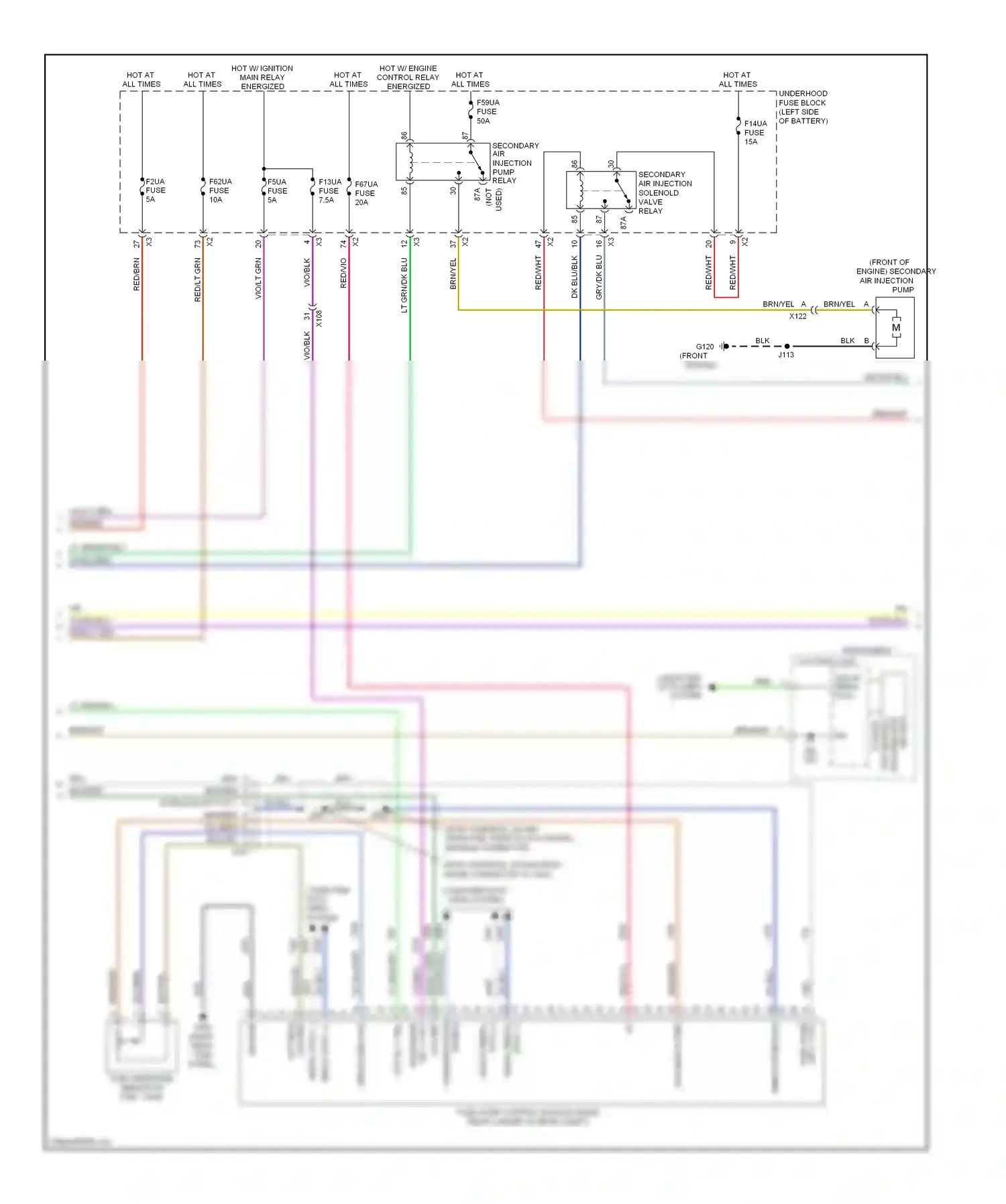 Wiring diagram used) for Buick LaCrosse II (2009-2013) (1 of 1)