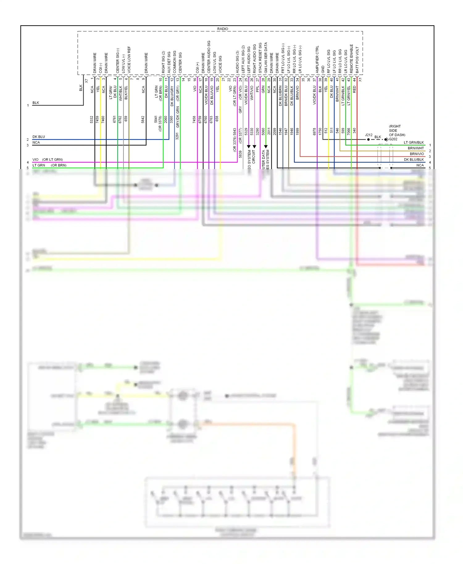 Buick LaCrosse II (2009-2013) yel wiring diagram  (67 of 75)