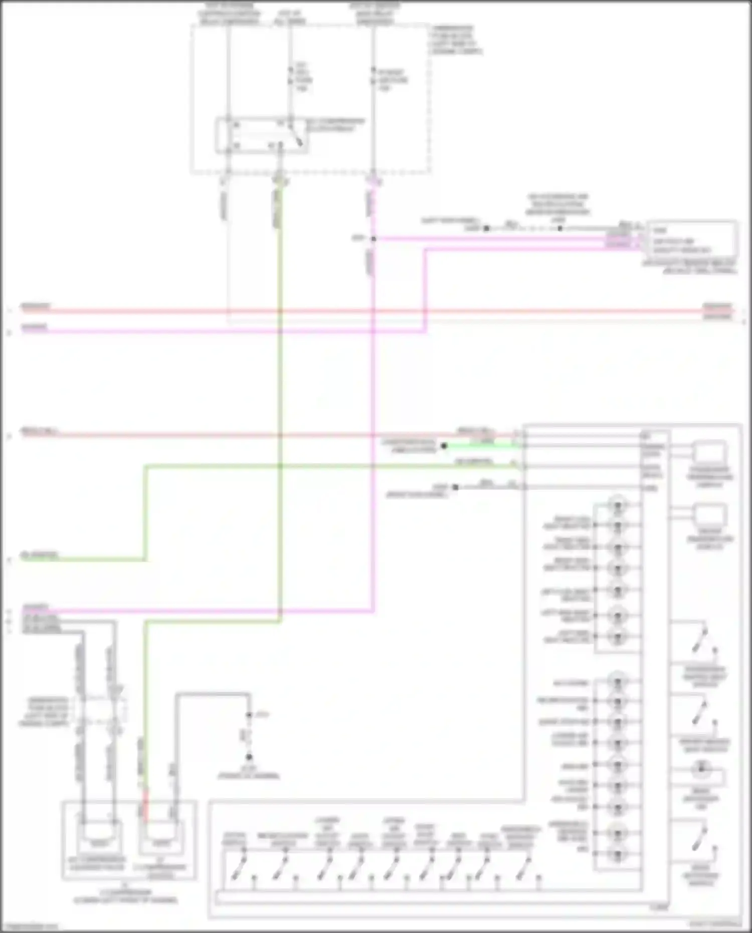 LaCrosse Buick III (2016-2019): Automatic a/c circuit (2 of 5)