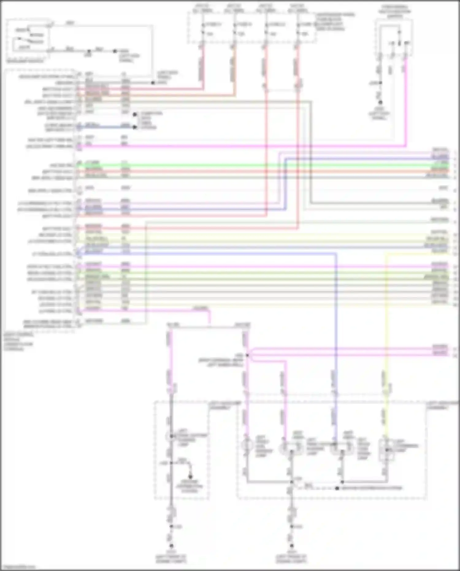 LaCrosse Buick III (2016-2019): Exterior lamps circuit (1 of 4)