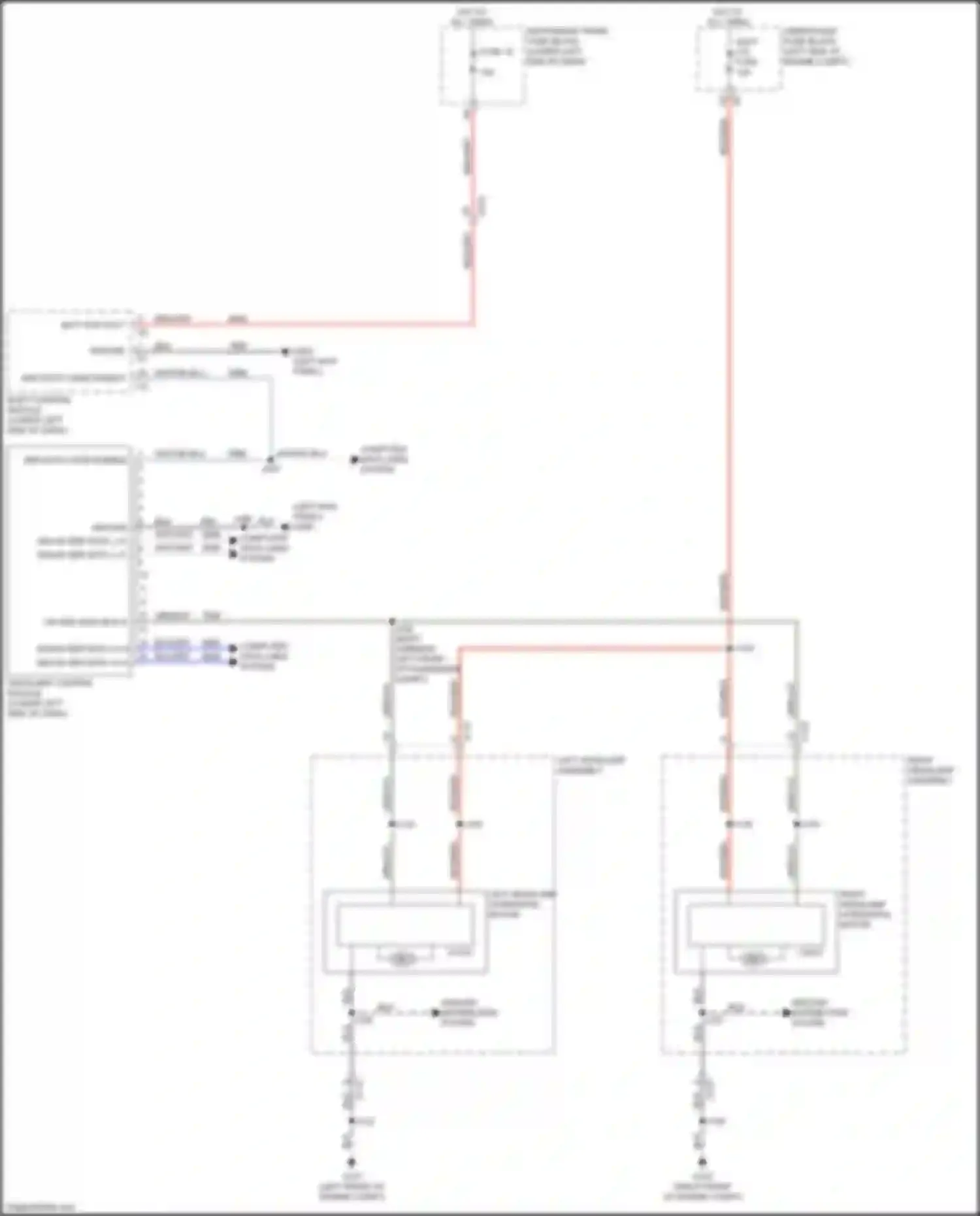 LaCrosse Buick III (2016-2019): Headlamps leveling circuit
