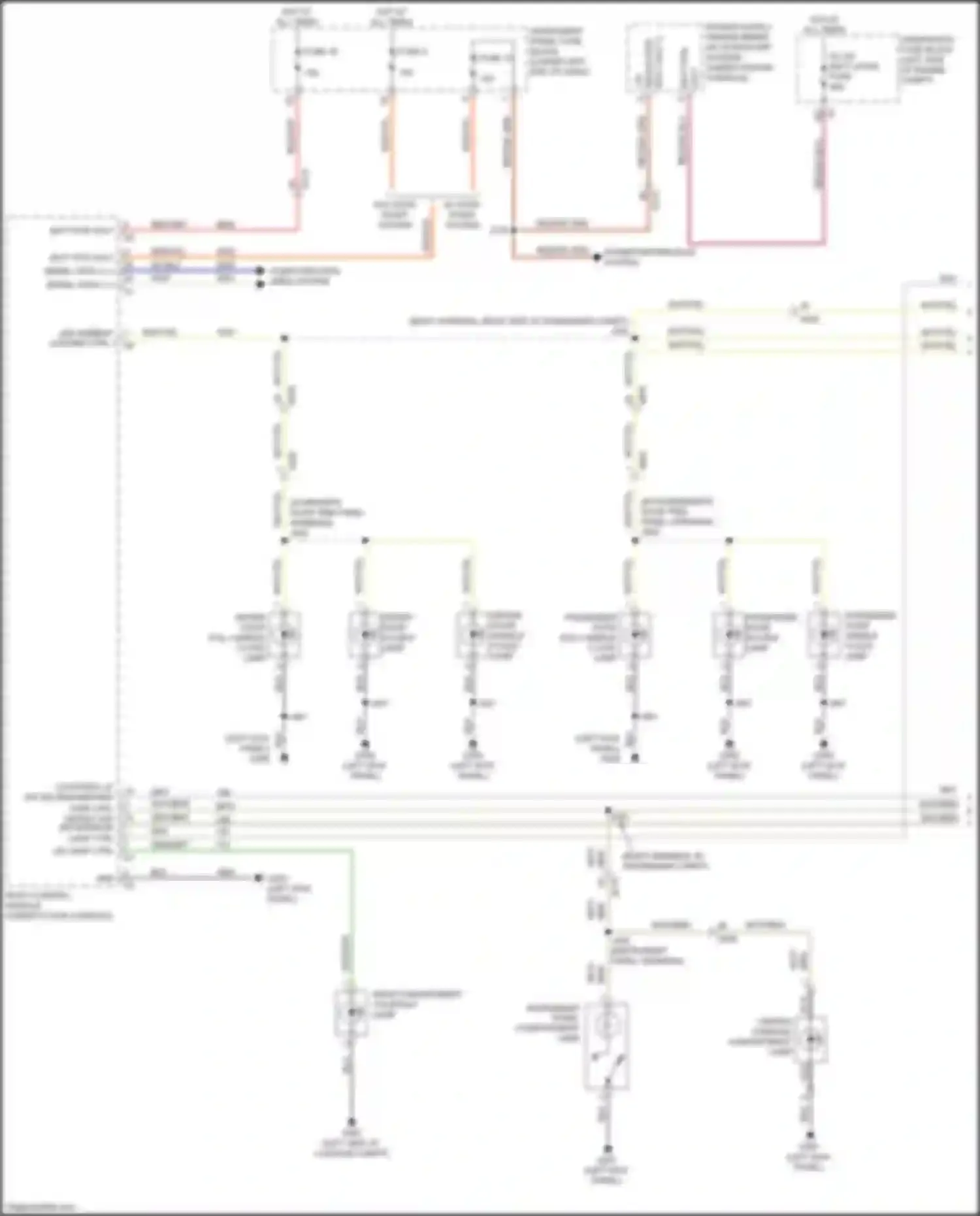 LaCrosse Buick III (2016-2019): Courtesy lamps circuit (1 of 3)