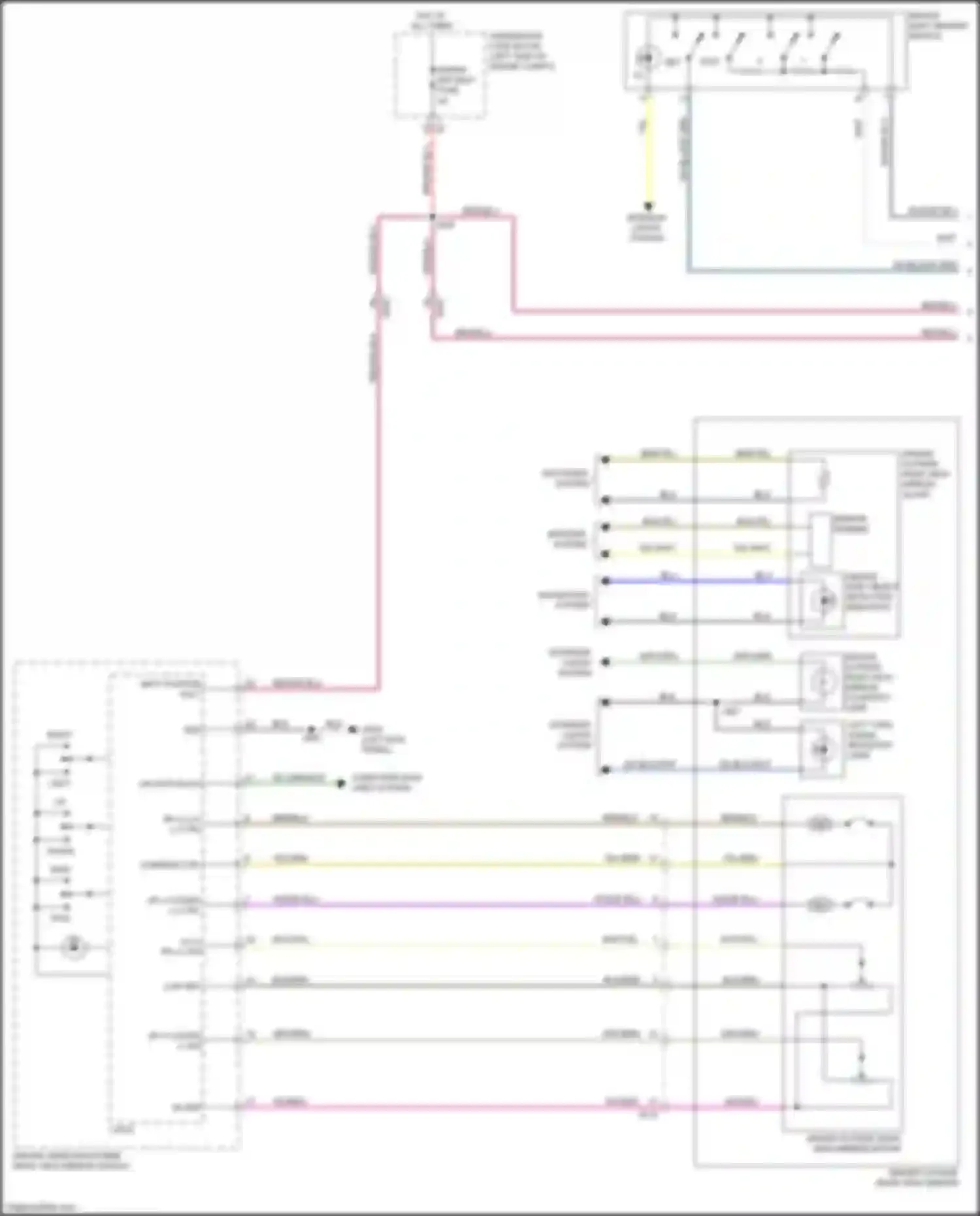 LaCrosse Buick III (2016-2019): Memory mirrors circuit (1 of 2)