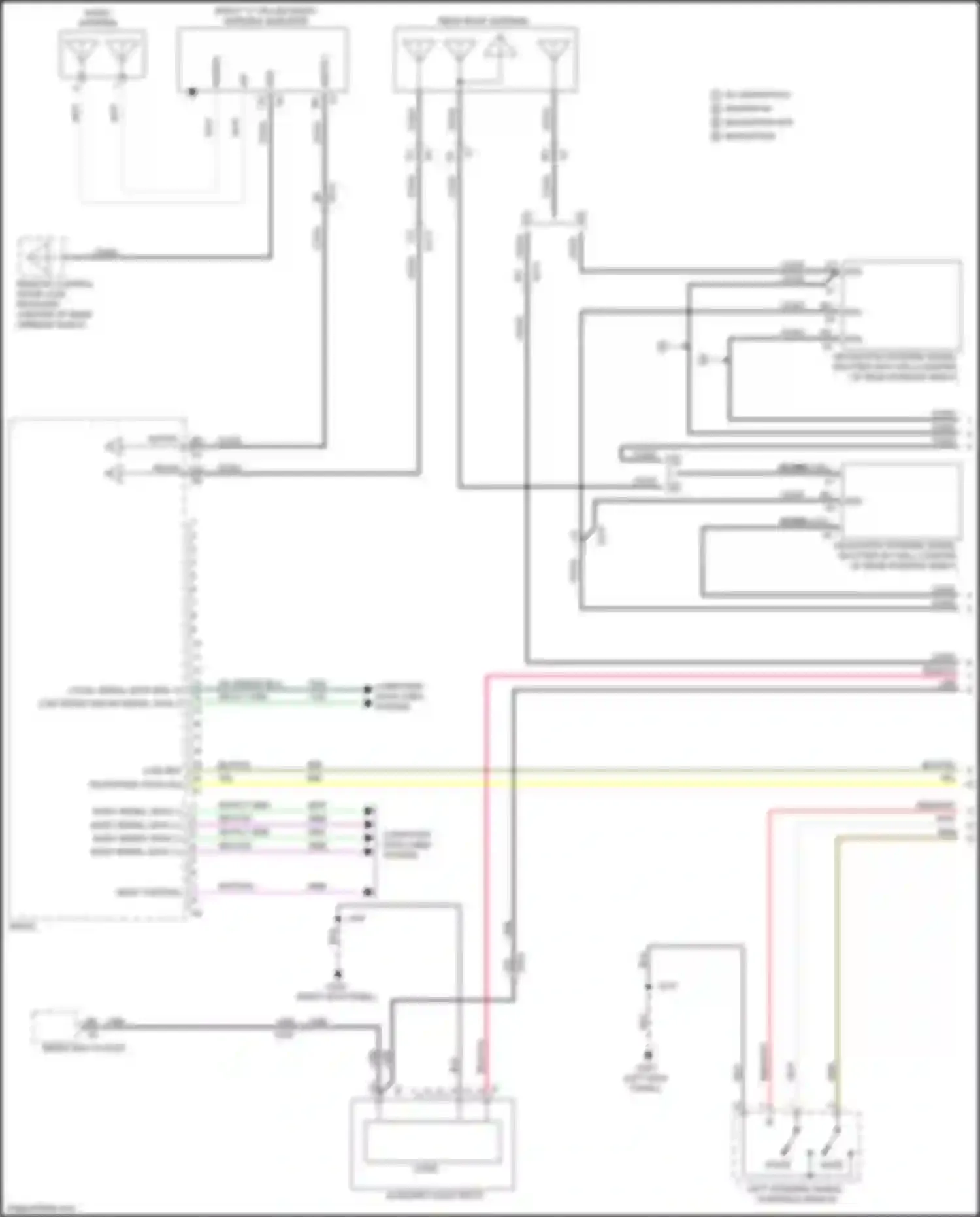 LaCrosse Buick III (2016-2019): Navigation circuit, base (1 of 4)