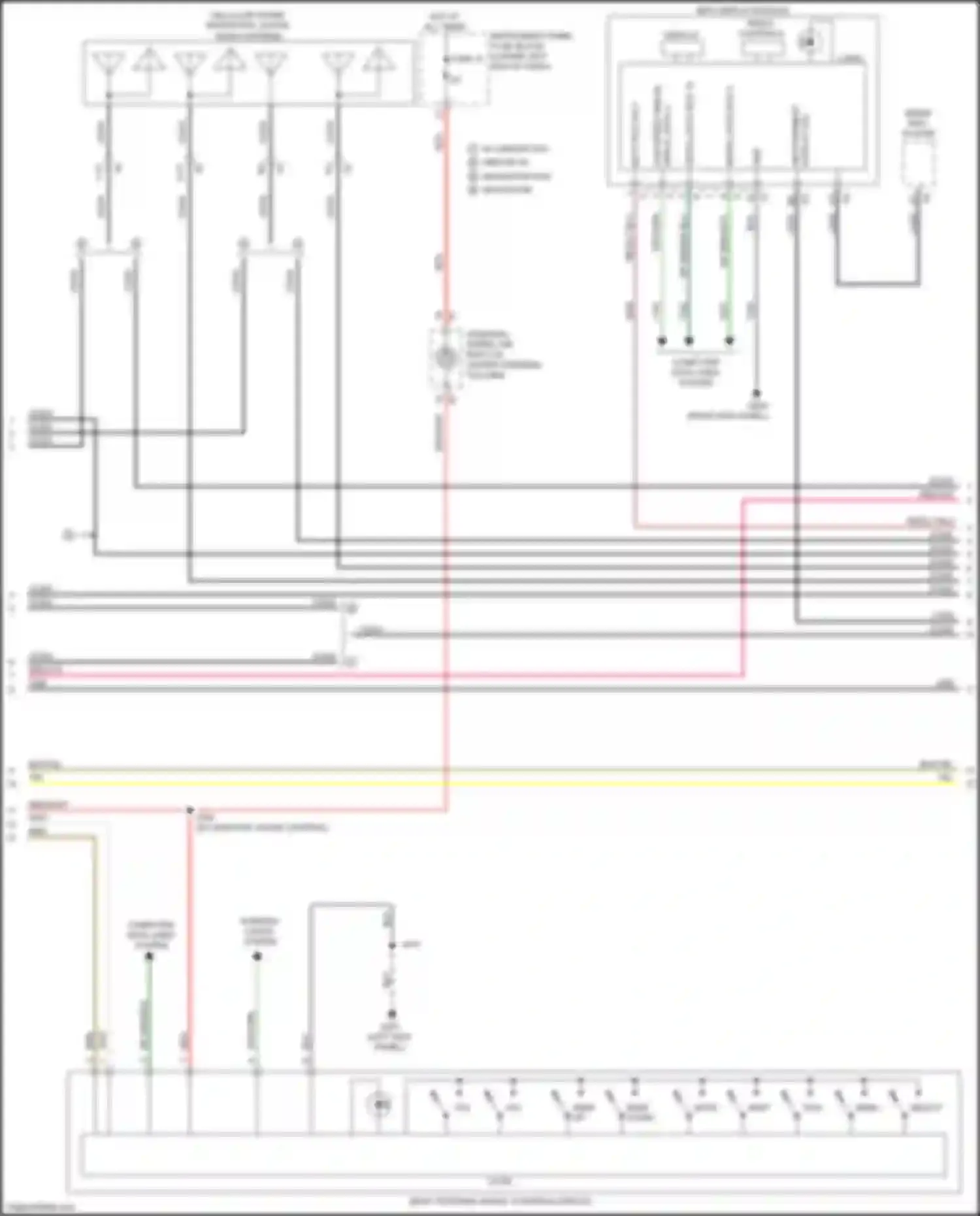 LaCrosse Buick III (2016-2019): Navigation circuit, base (2 of 4)